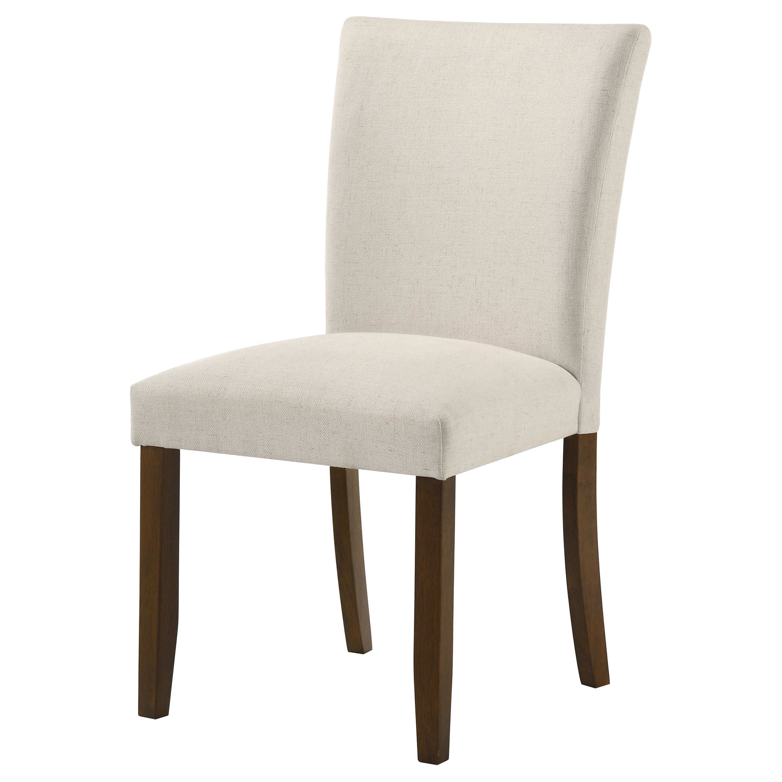 Paxton Upholstered Dining Side Chair Beige (Set of 2) — view 5