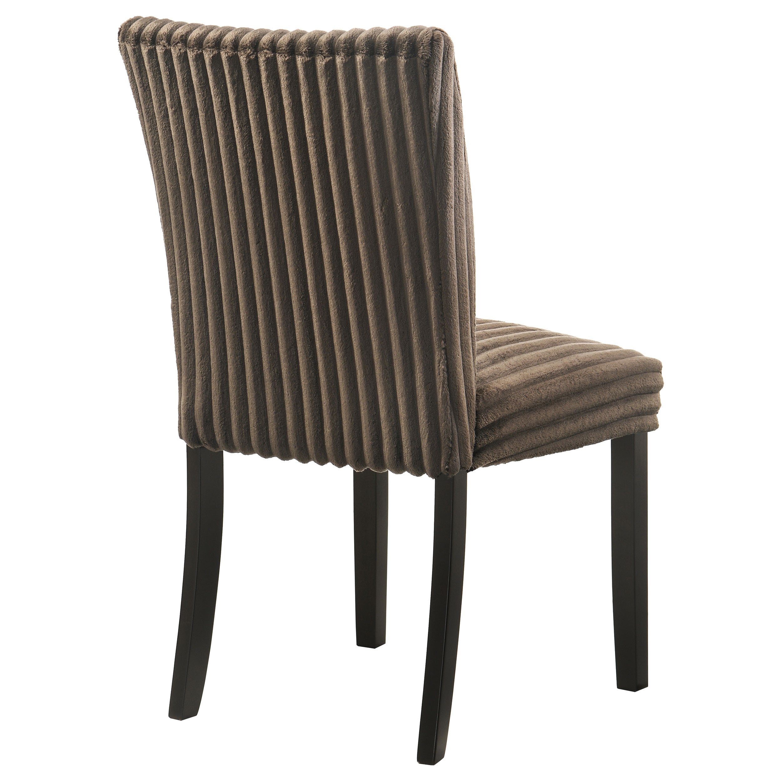 Dermott Upholstered Parson Dining Side Chair Chocolate (Set of 2) — view 8