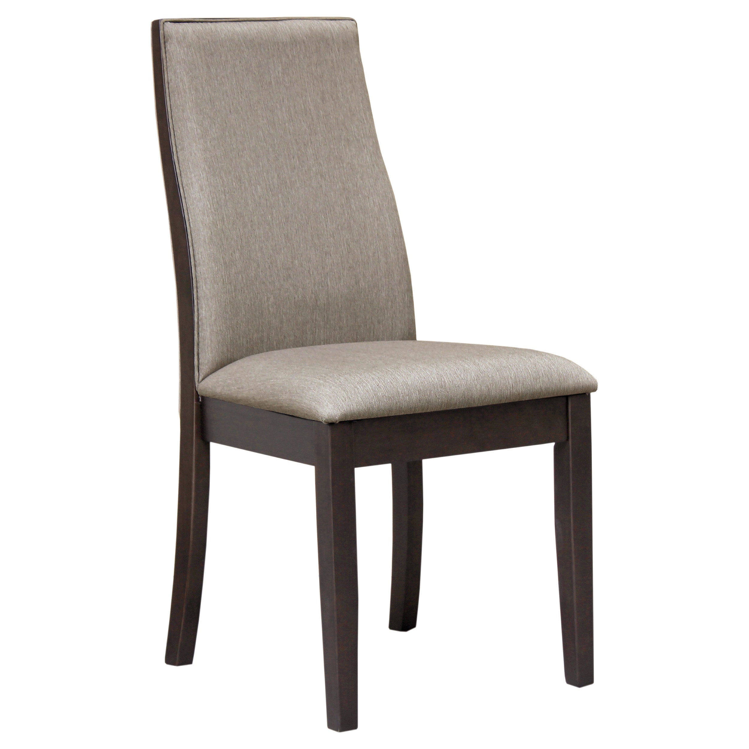 Spring Creek Upholstered Dining Chair Taupe (Set of 2) — view 3