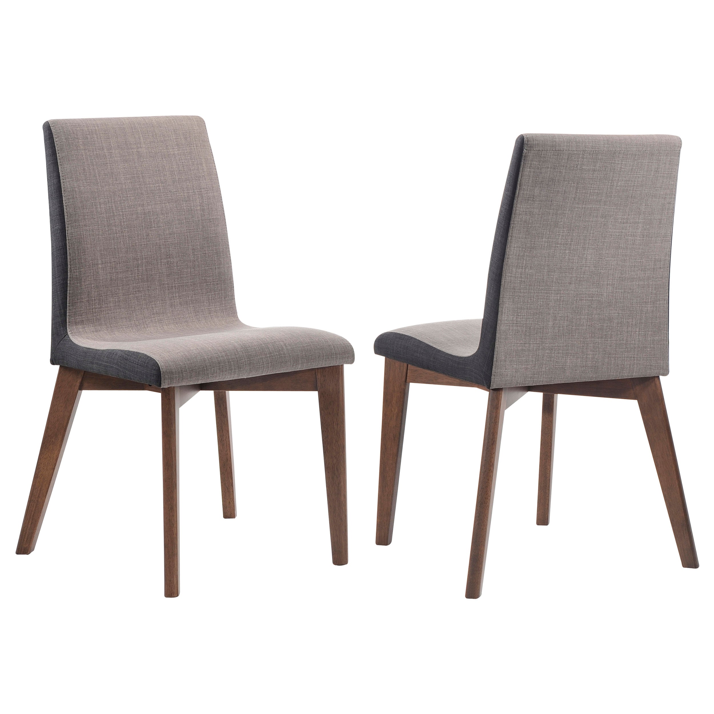 Redbridge Upholstered Dining Side Chair Walnut (Set of 2) — view 1