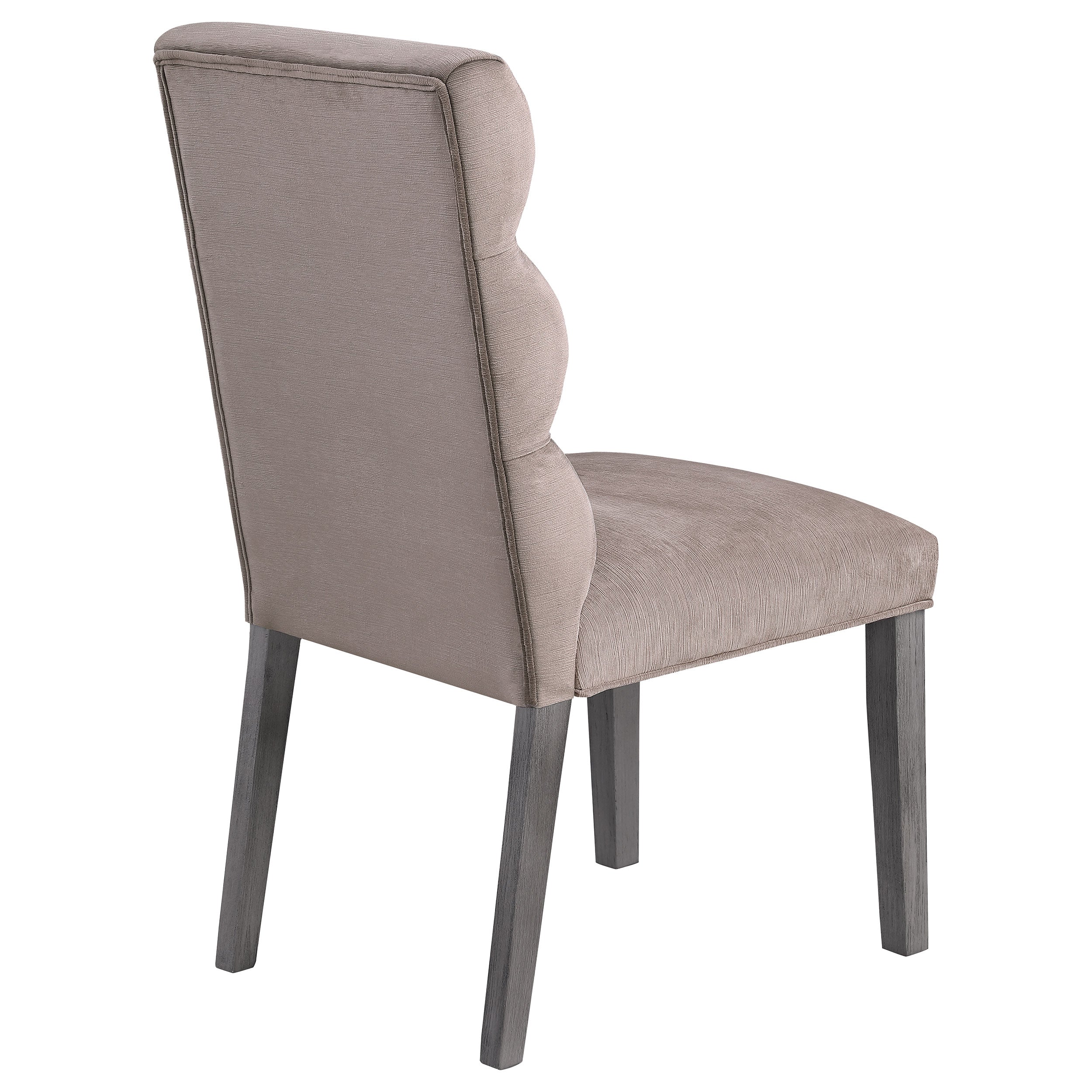 Carla Velvet Upholstered Dining Side Chair Ash (Set of 2) — view 8