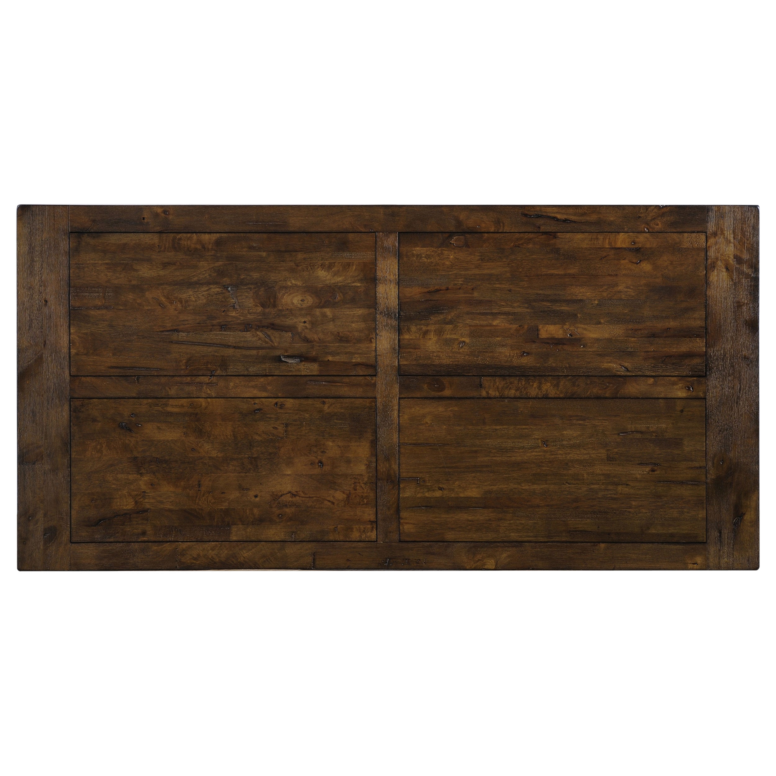 Coleman 9-piece Rectangular Dining Set Rustic Golden Brown — view 4