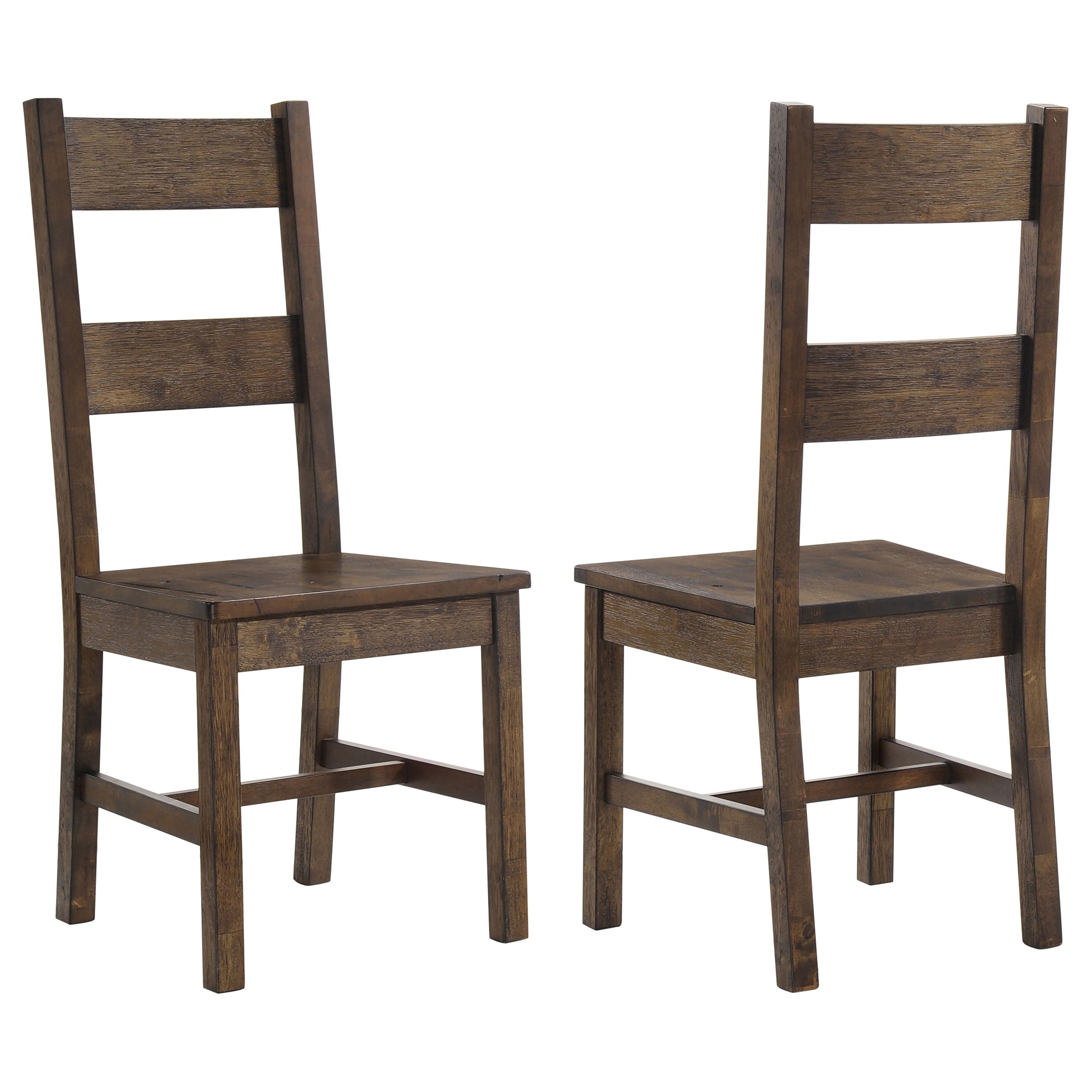 Coleman Dining Side Chair Rustic Golden Brown (Set of 2) — view 1