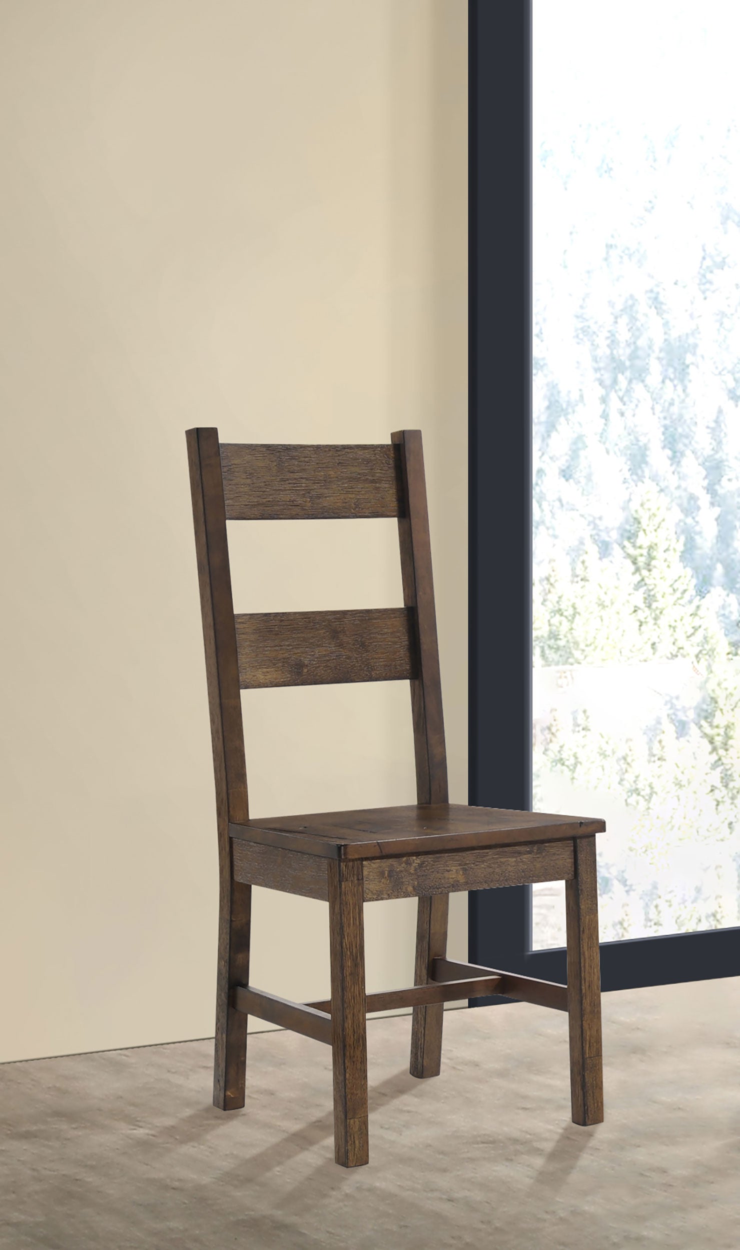 Coleman Dining Side Chair Rustic Golden Brown (Set of 2) — view 2