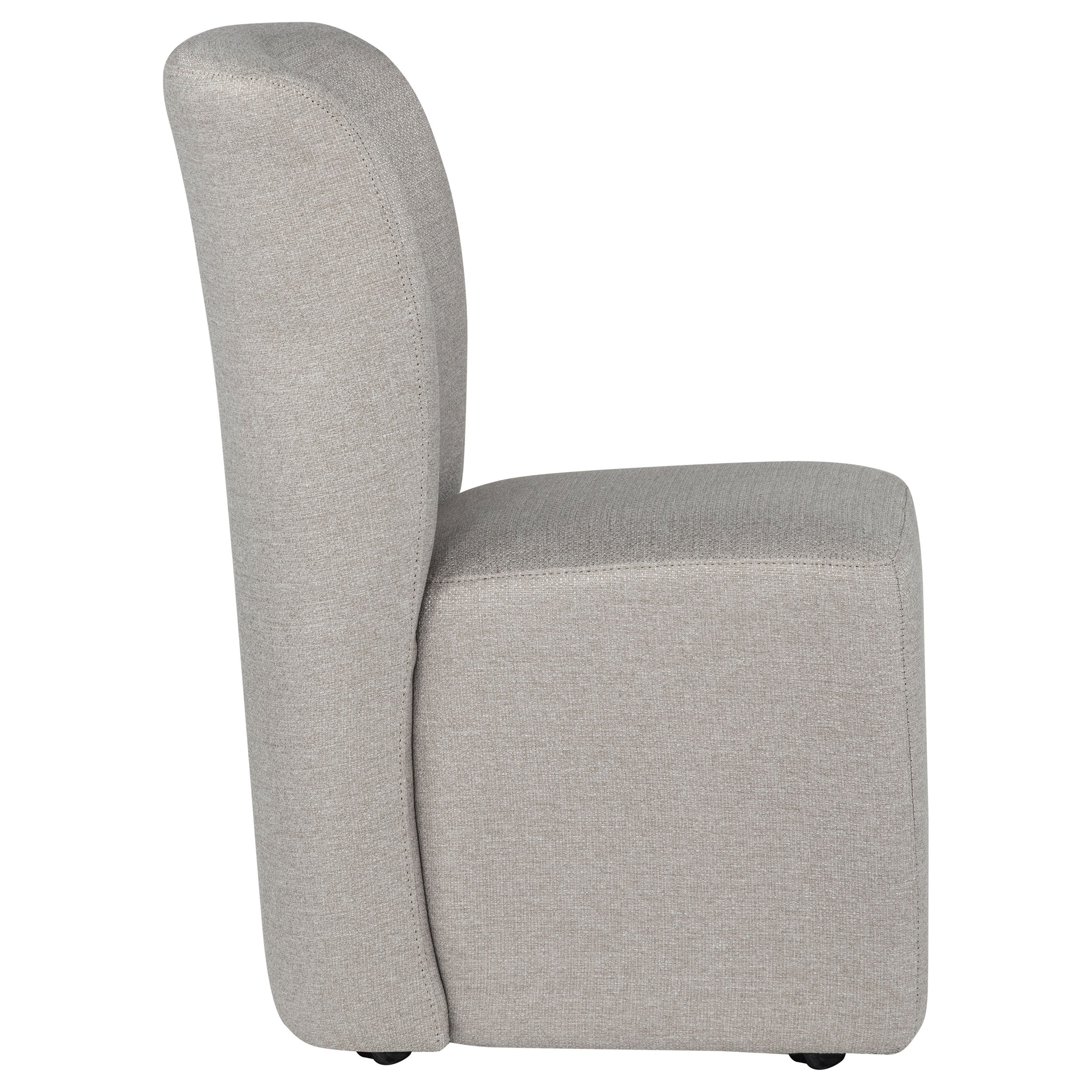 Jaelynn Upholstered Parsons Dining Side Chair Beige (Set of 2) — view 9