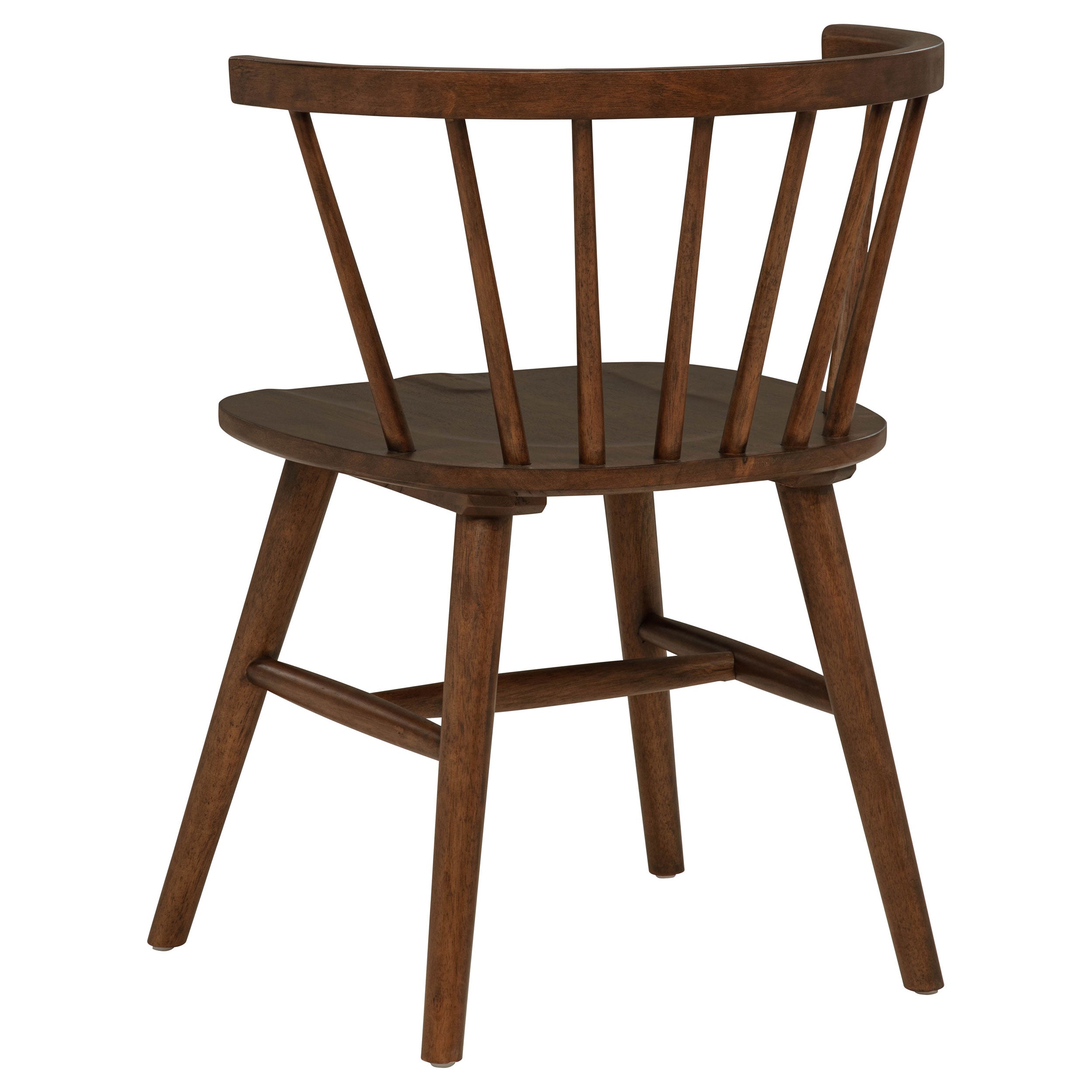 Jeffries Windsor Wood Dining Side Chair Walnut (Set of 2) — view 7