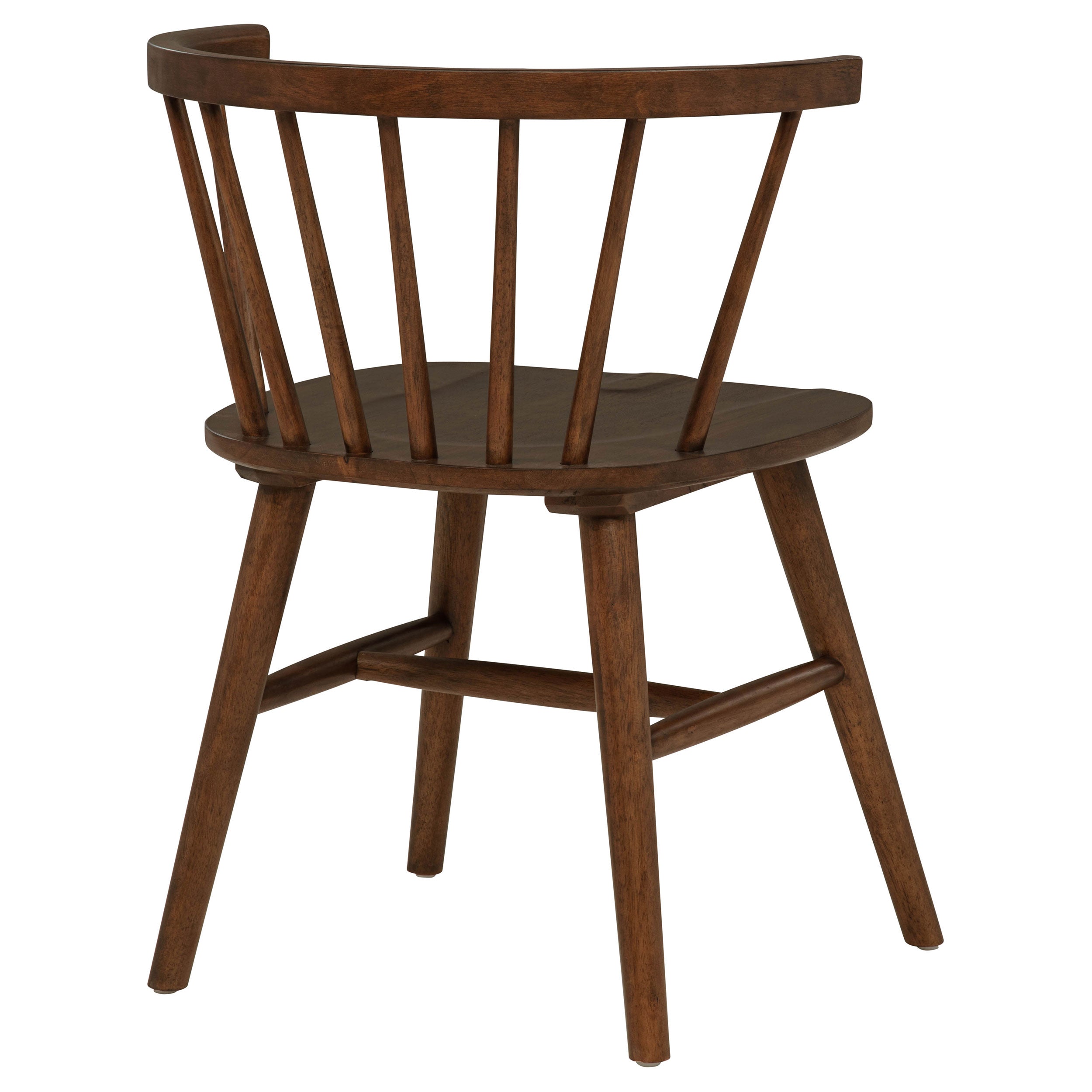 Jeffries Windsor Wood Dining Side Chair Walnut (Set of 2) — view 9