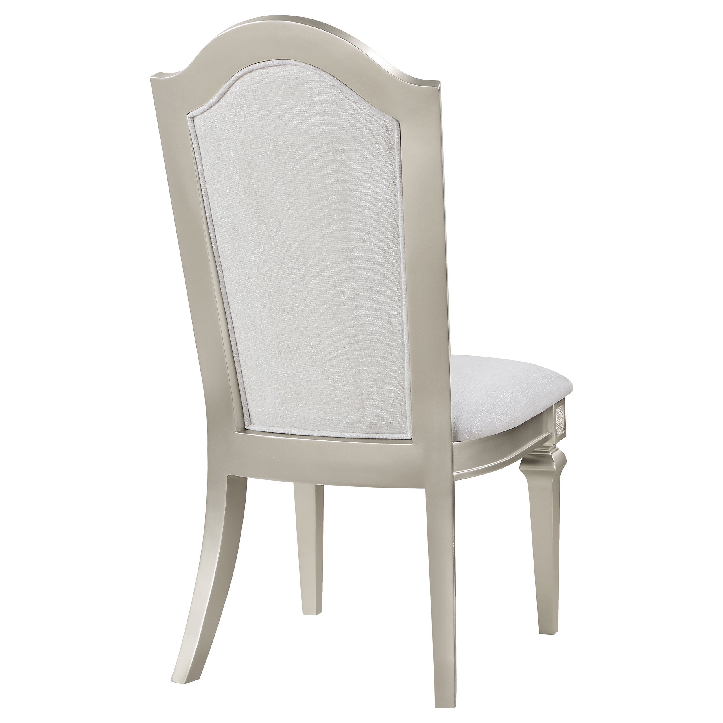 Evangeline Wood Dining Side Chair Silver Oak (Set of 2) — view 9