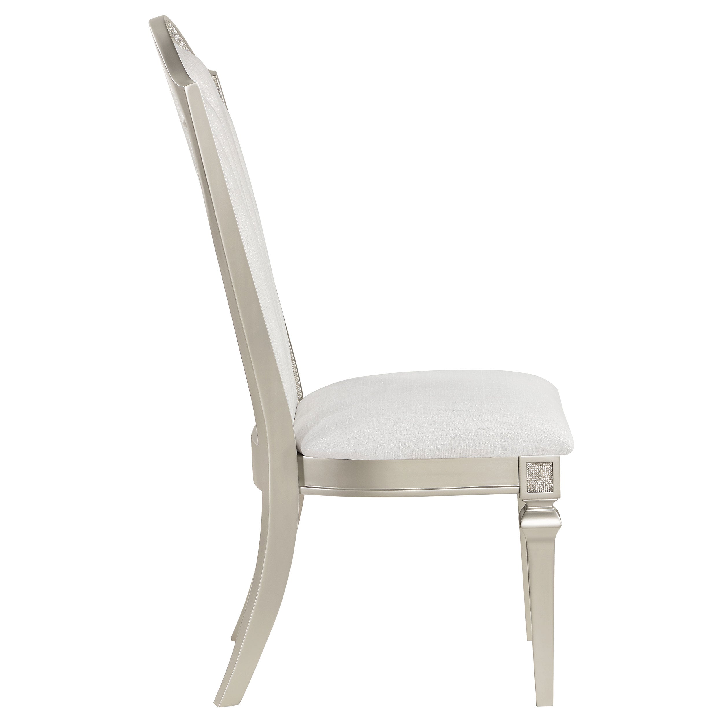 Evangeline Wood Dining Side Chair Silver Oak (Set of 2) — view 10