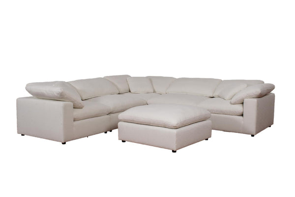 Raleigh - Sectional - Ivory