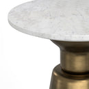 Leyla - Side Table - Antique Brass