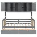 Daybed And All In One Cabinet And Shelf