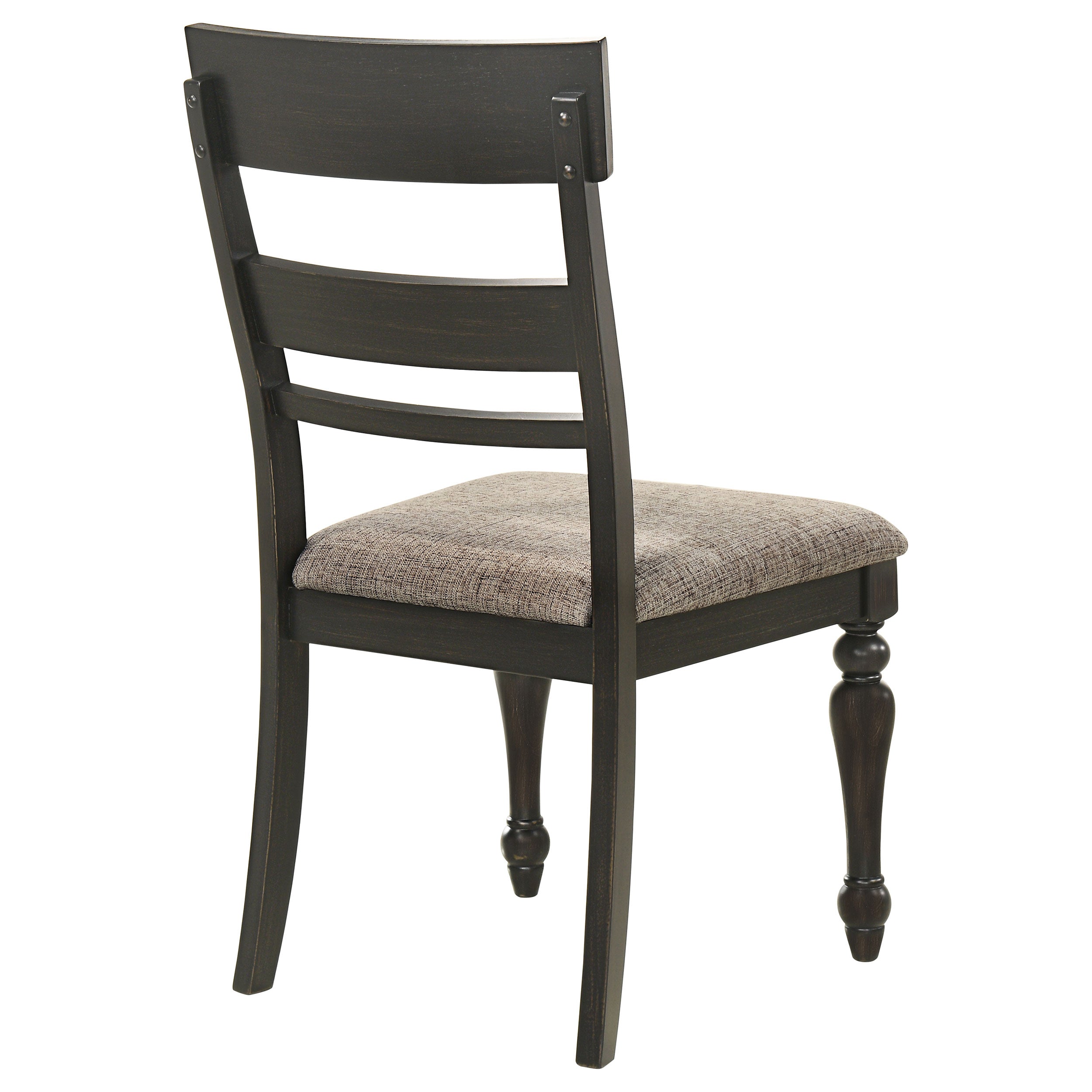 Bridget Wood Dining Side Chair Charcoal (Set of 2) — view 8