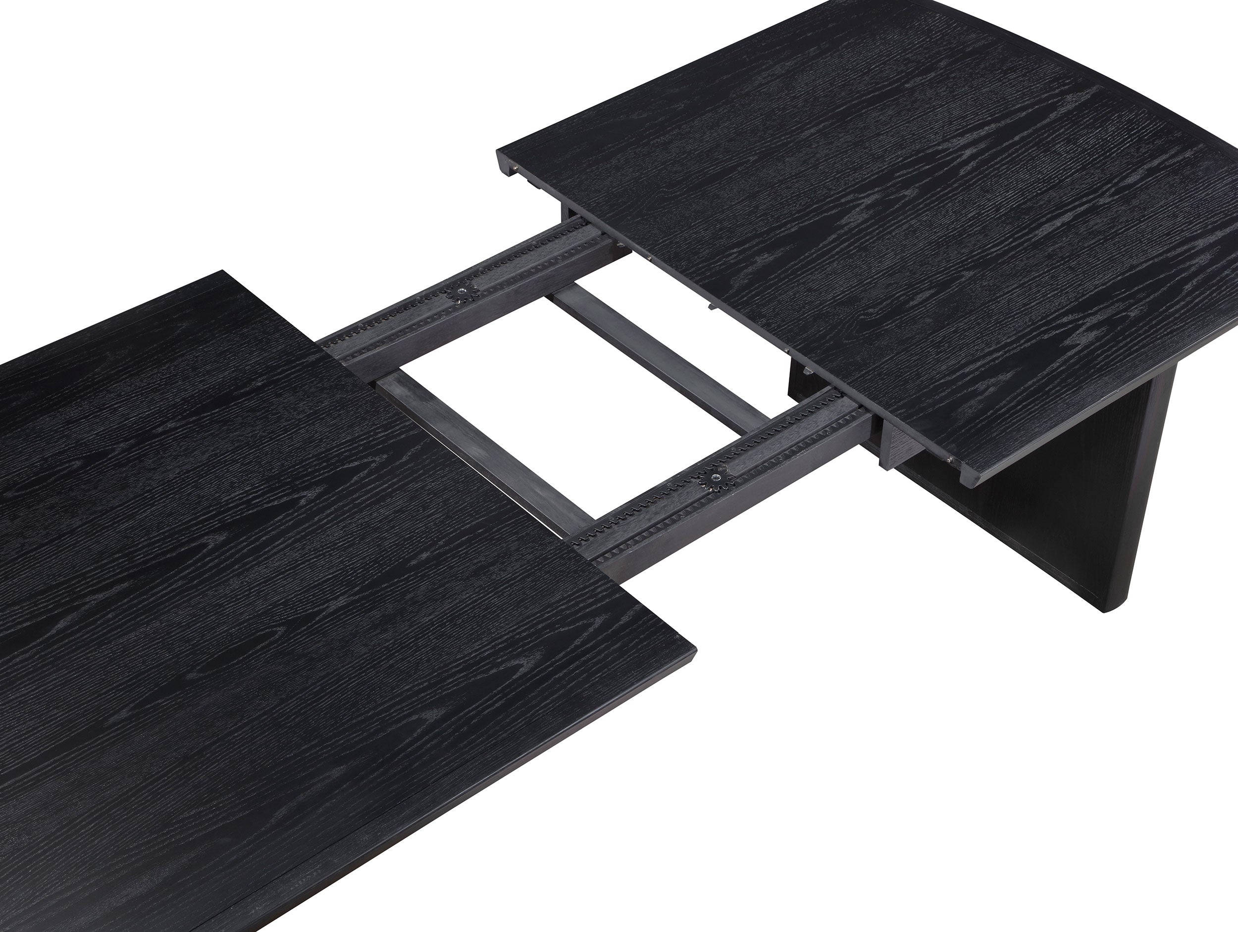 Brookmead 7-piece Extension Leaf Dining Table Set Black — view 11