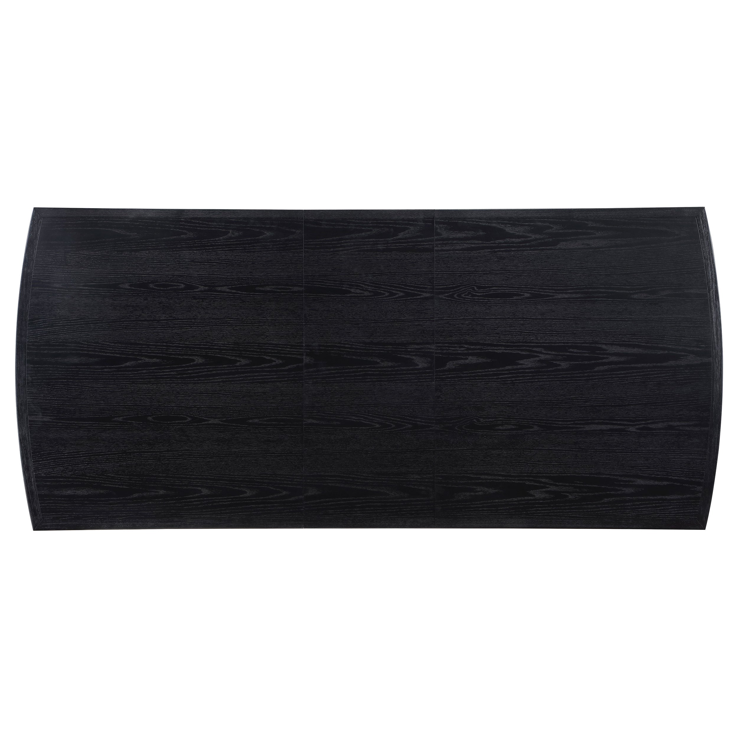 Brookmead 100-inch Extension Leaf Dining Table Black — view 8