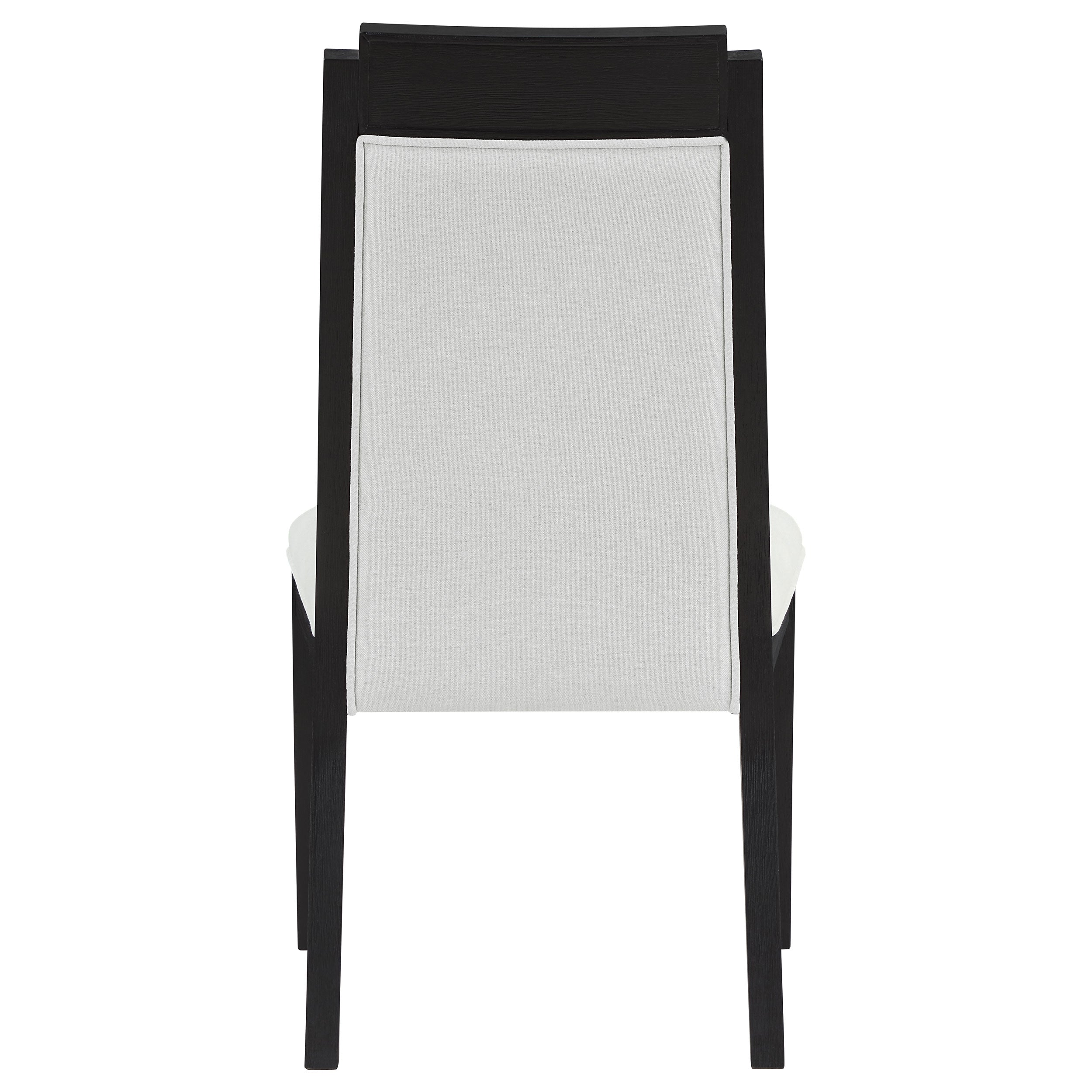 Brookmead Wood Dining Side Chair Ivory and Black (Set of 2) — view 8