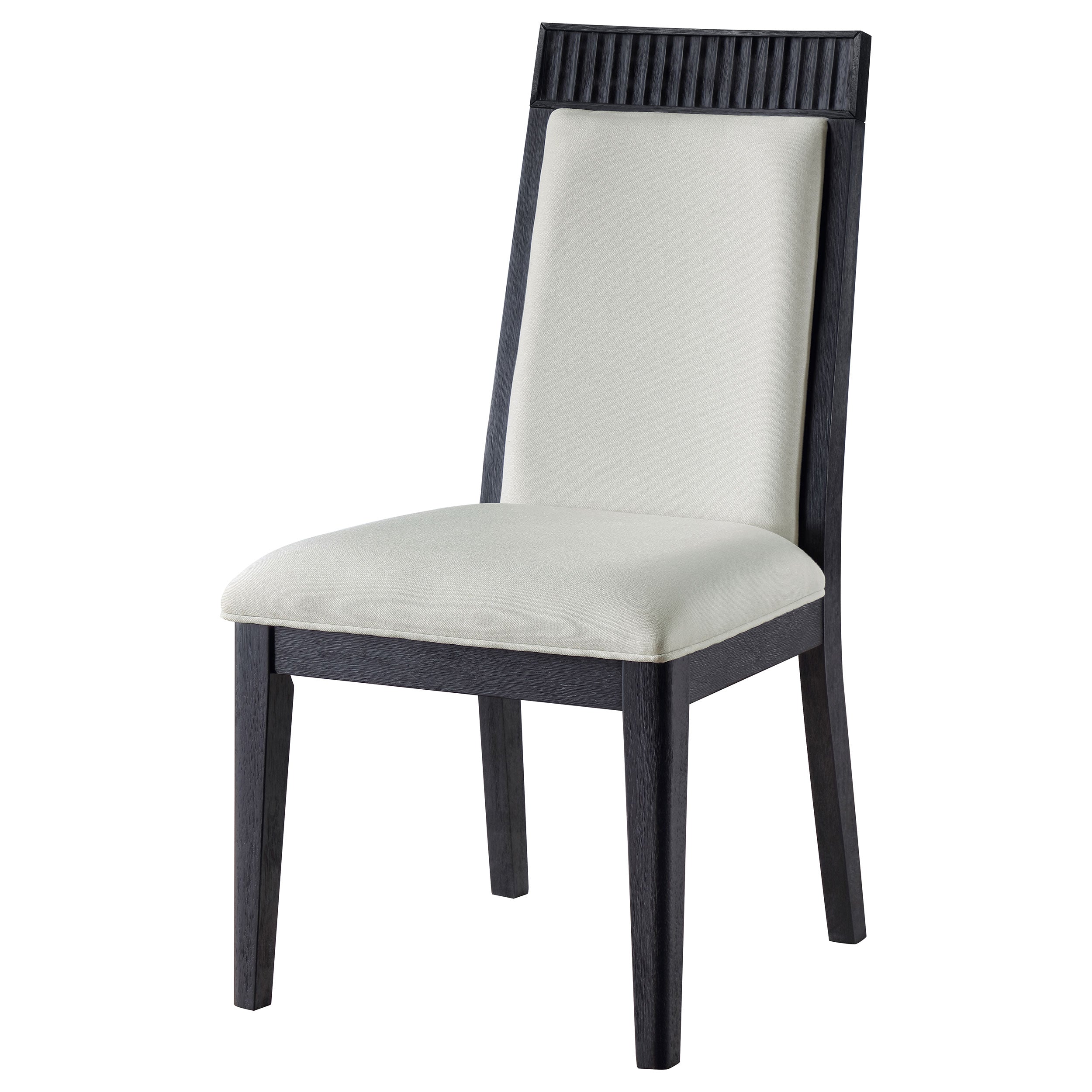 Brookmead Dining Side Chair Ivory and Black (Set of 2) — view 5
