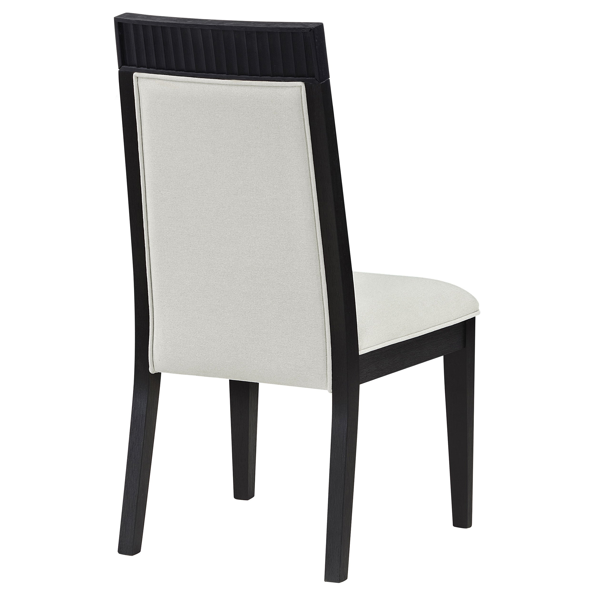 Brookmead Dining Side Chair Ivory and Black (Set of 2) — view 8