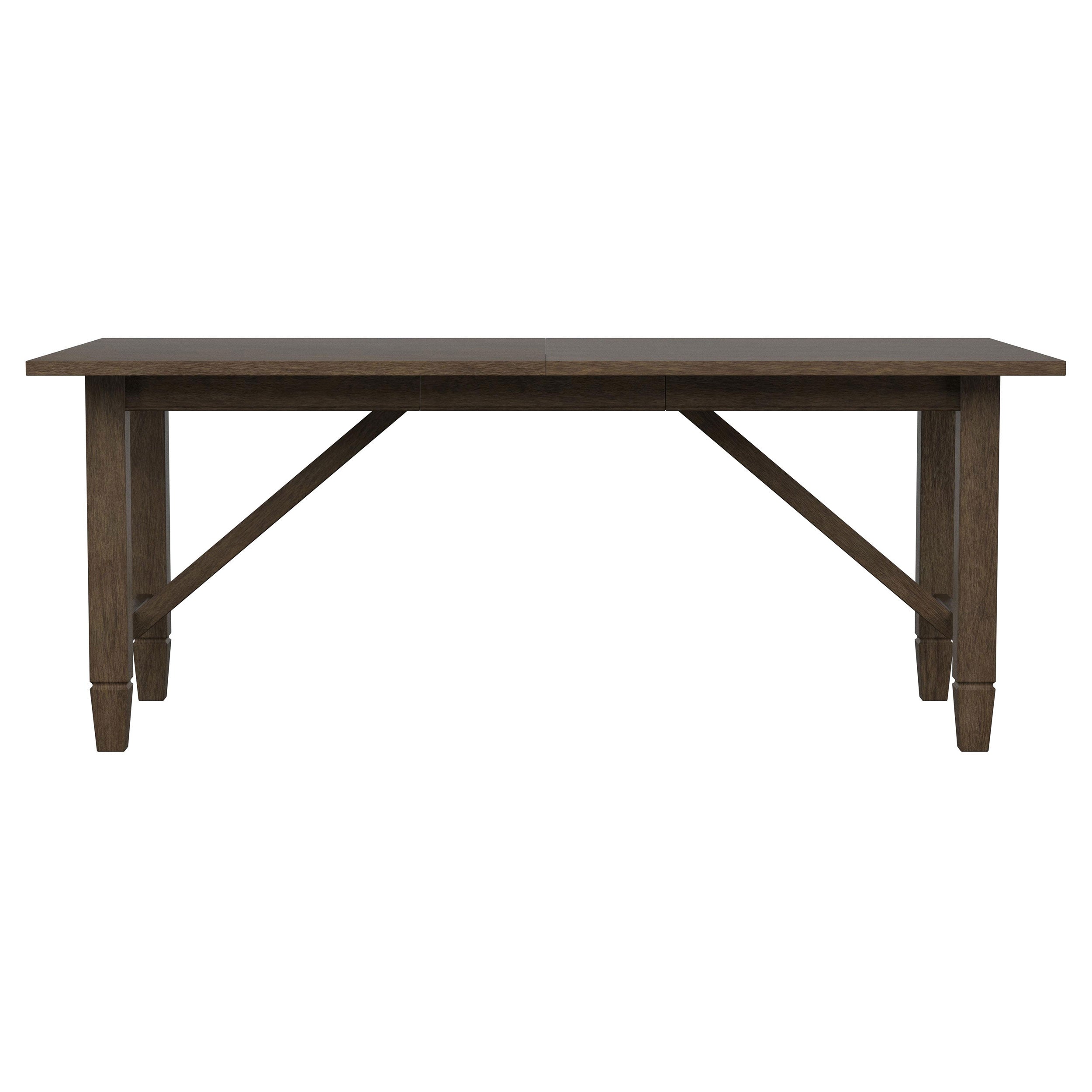 Matisse Rectangular 94-inch Wood Dining Table Light Brown — view 4