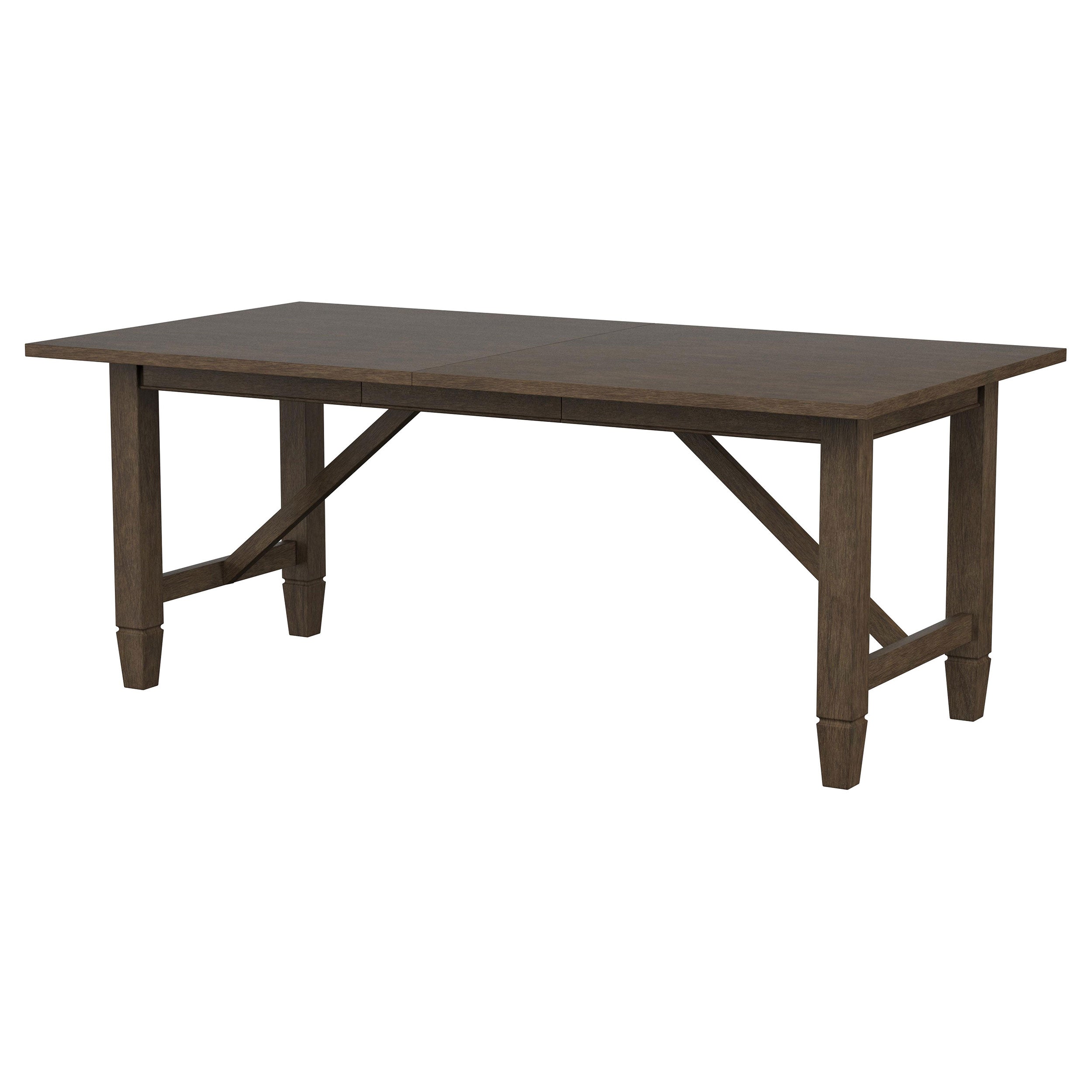 Matisse Rectangular 94-inch Wood Dining Table Light Brown — view 6