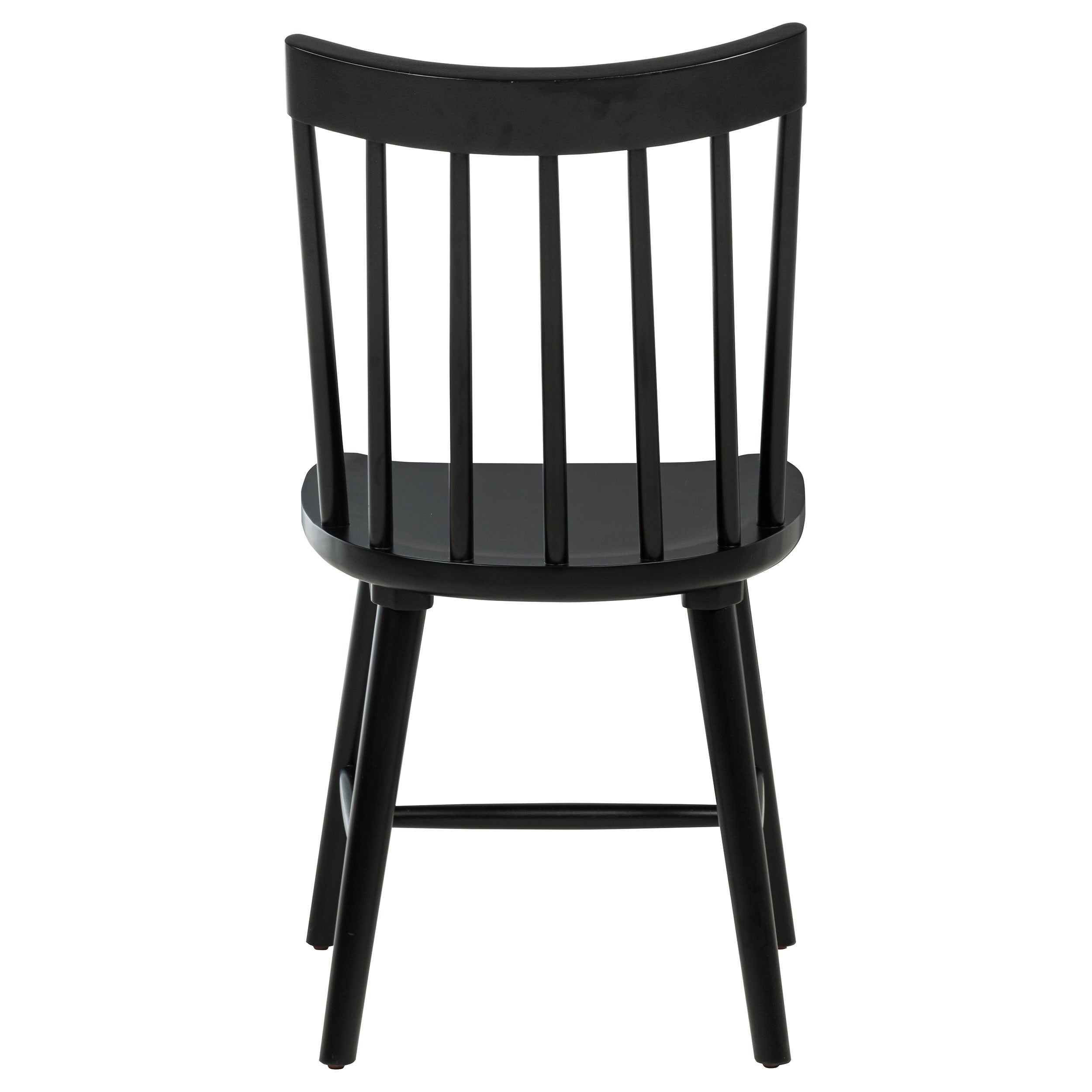 Middleton Solid Wood Dining Side Chair Black (Set of 2) — view 8