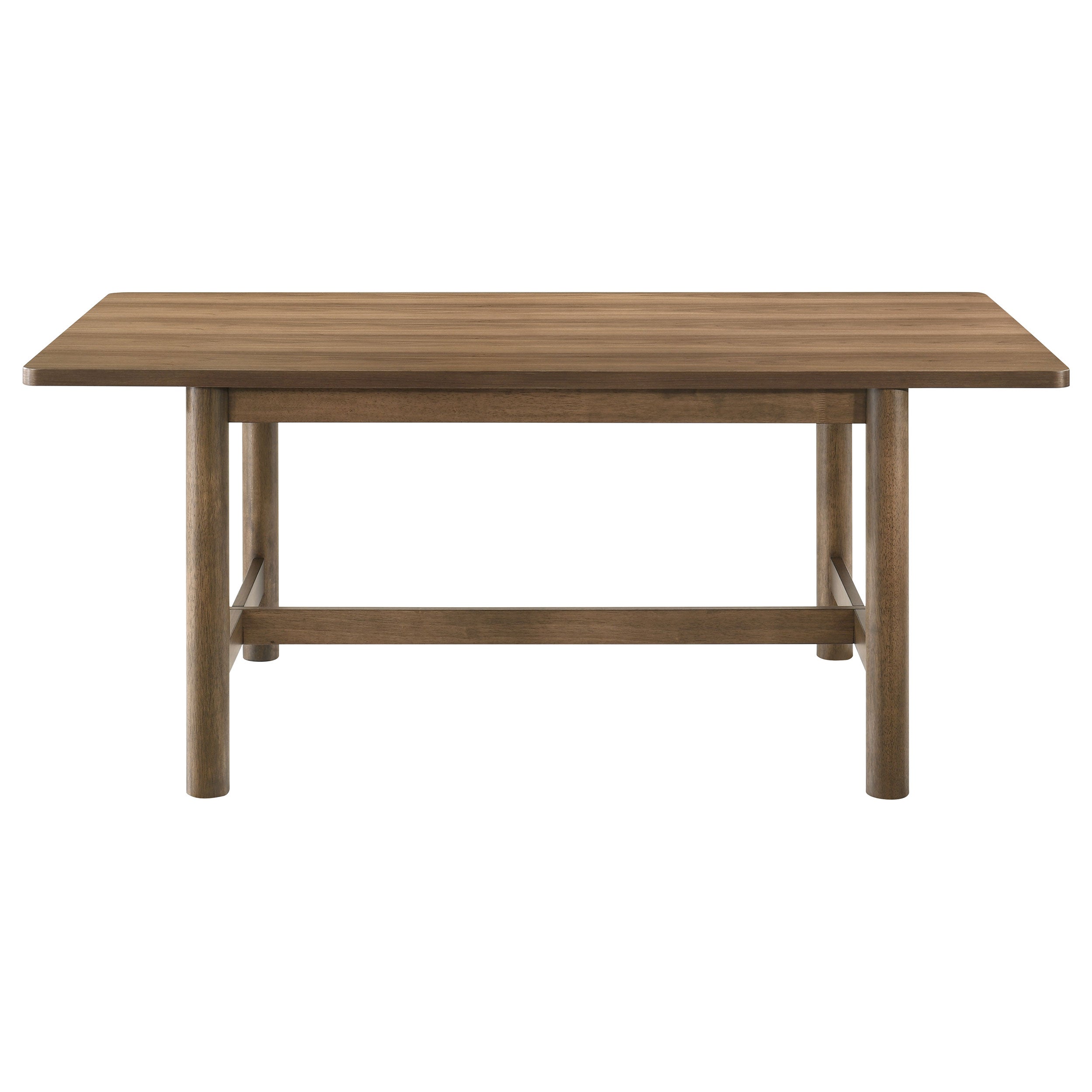 Crestmore 71-inch Rectangular Wood Dining Table Walnut — view 3