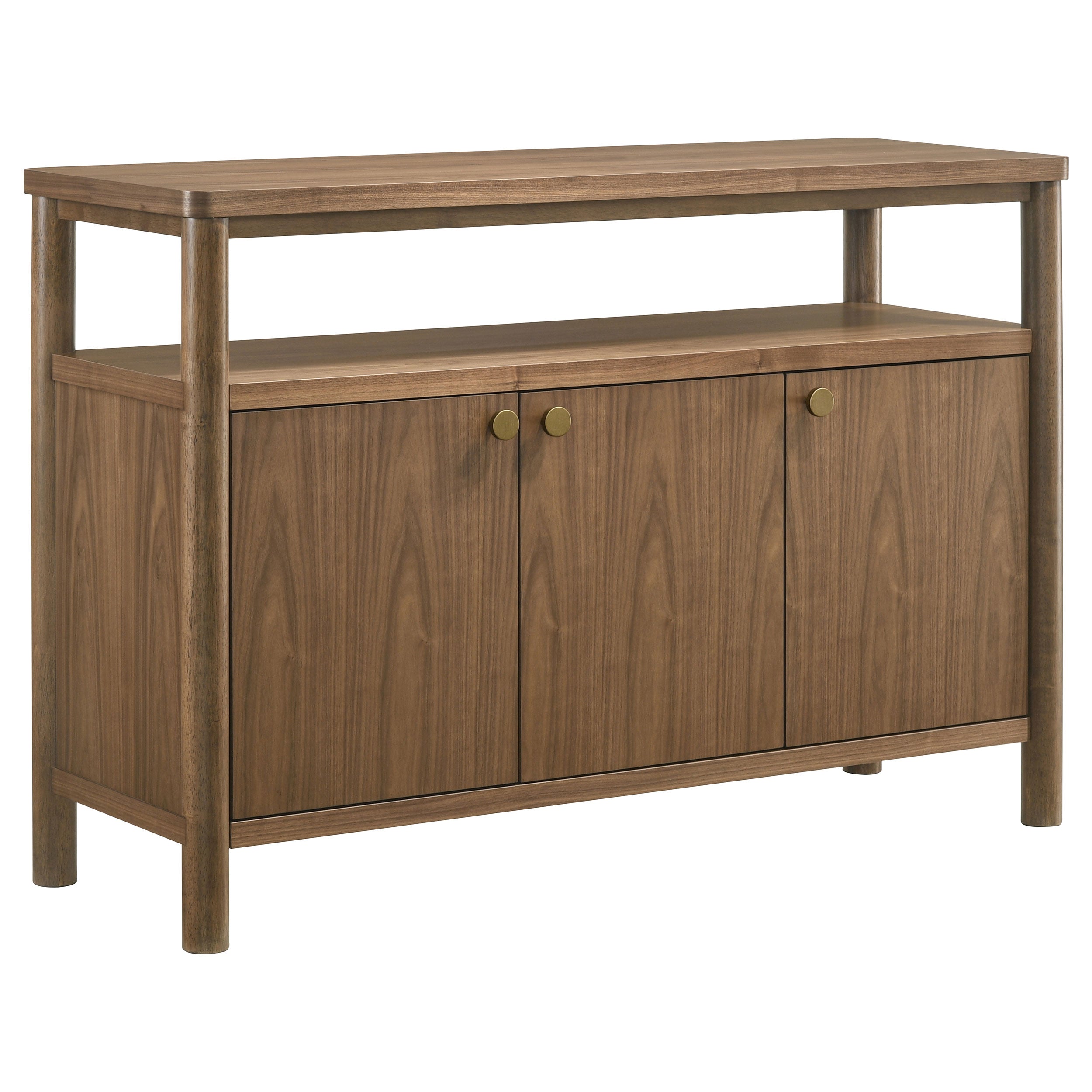 Crestmore 52-inch Dining Cabinet Sideboard Buffet Walnut — view 1