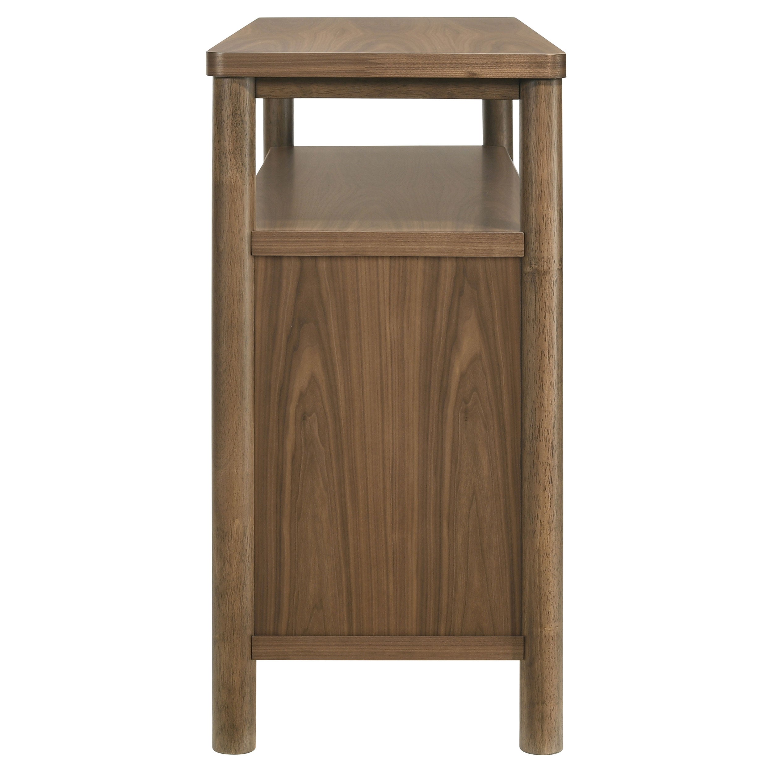 Crestmore 52-inch Dining Cabinet Sideboard Buffet Walnut — view 5