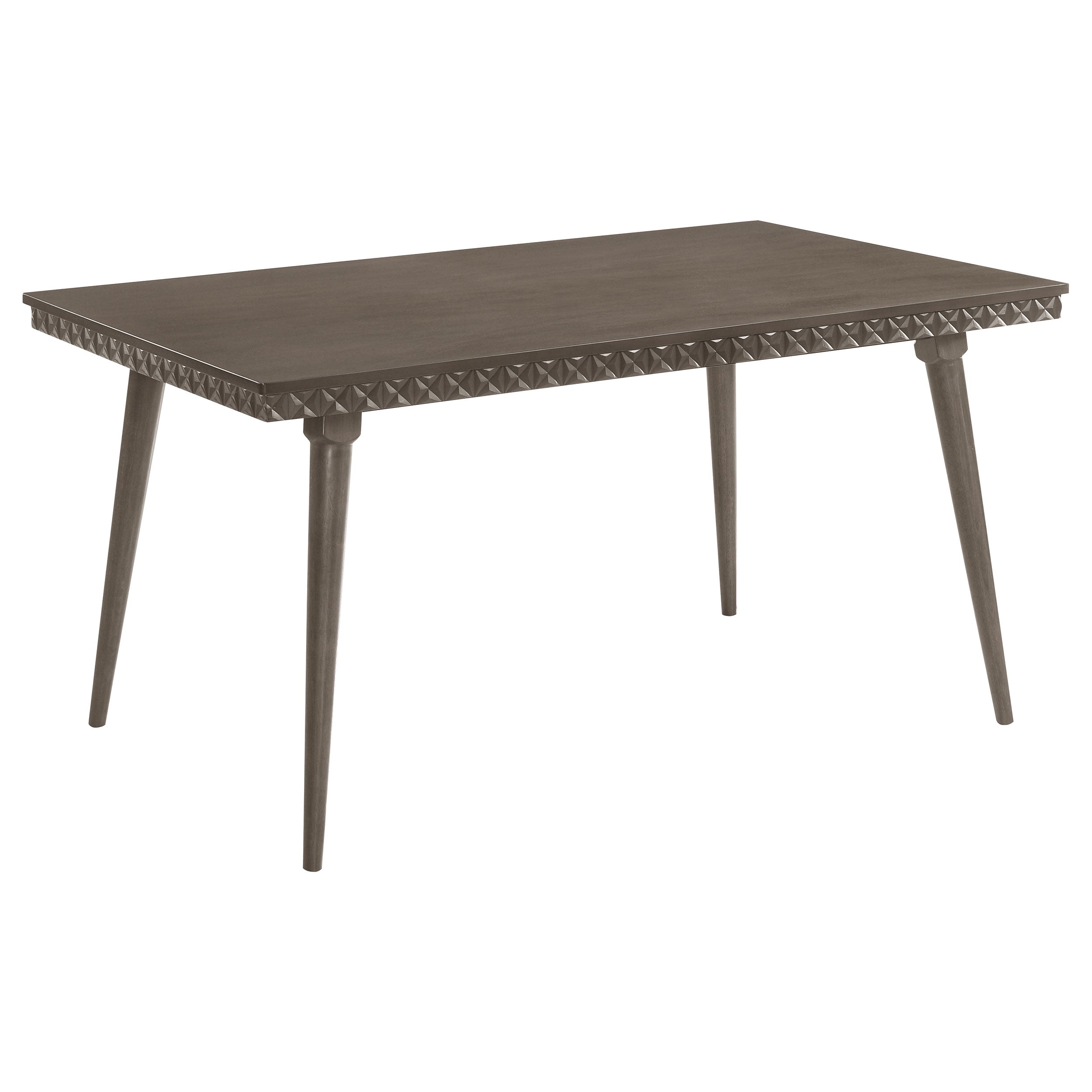 Onslow 5-piece 59-inch Rectangular Dining Set Dark Brown — view 3