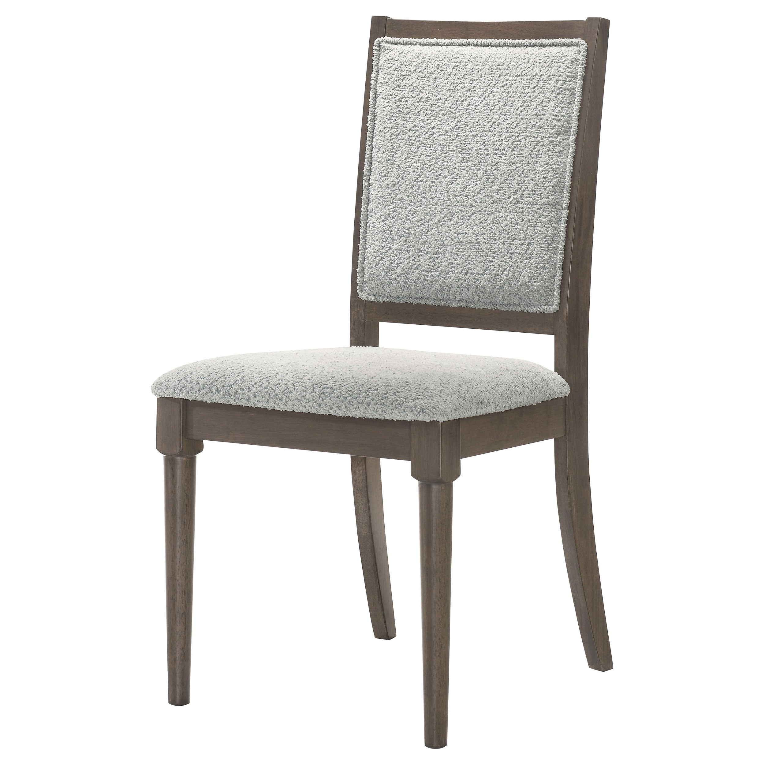 Onslow Upholstered Dining Side Chair Dark Brown (Set of 2) — view 5