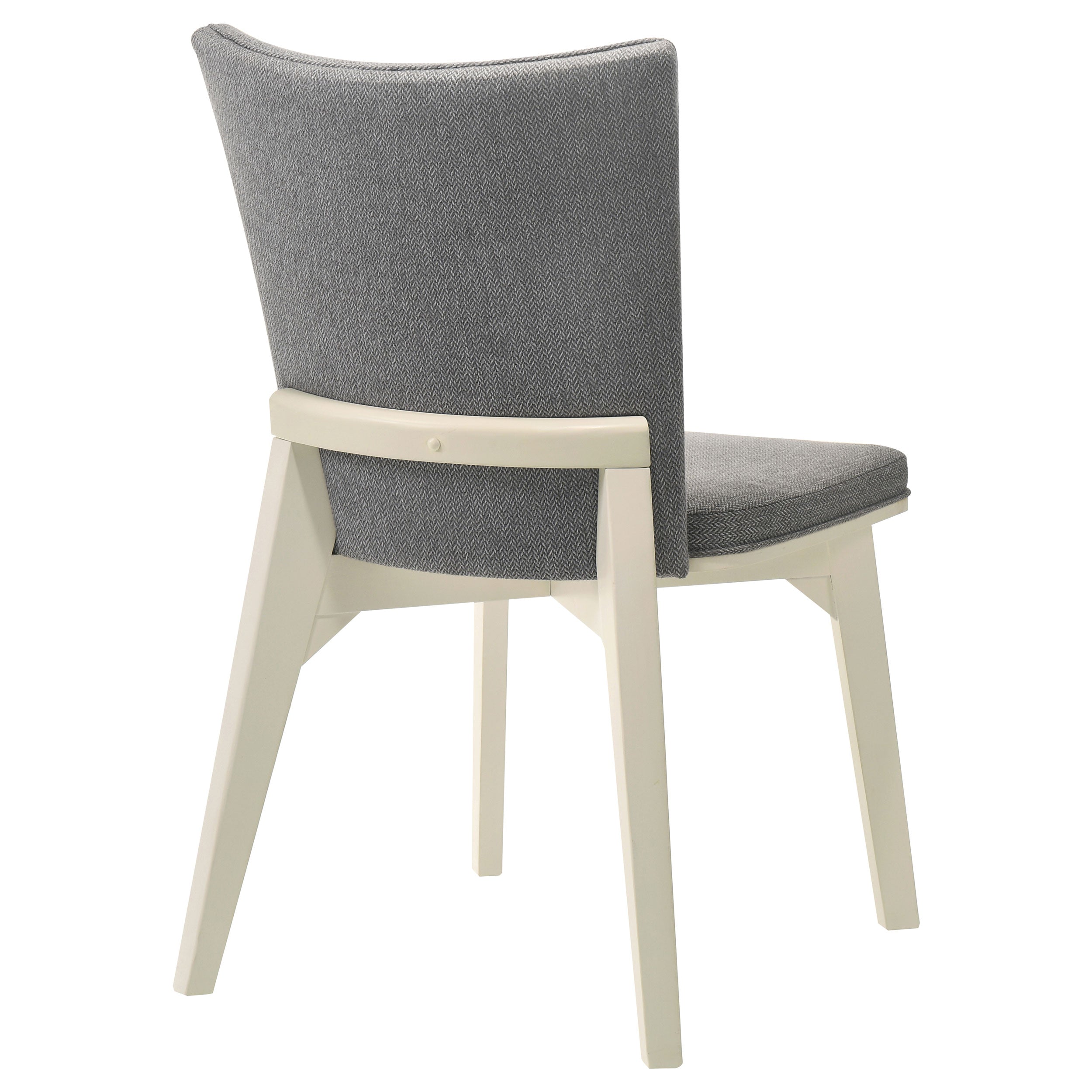 Biloxi Upholstered Dining Side Chair Grey (Set of 2) — view 8