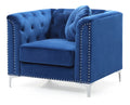 Contemporary Sloped Arm Chair