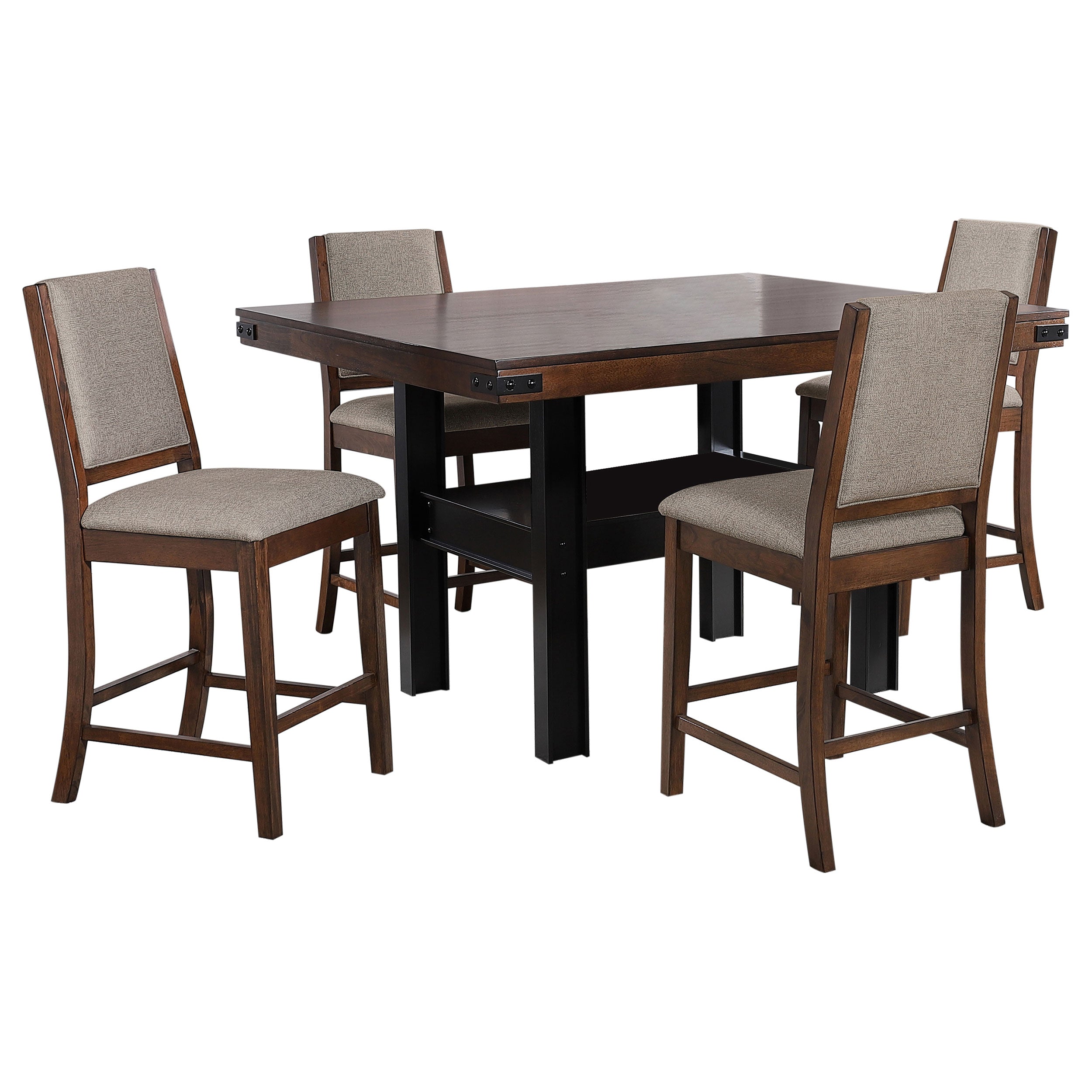 Patterson 5-piece Counter Height Dining Set Mango Oak  — view 2