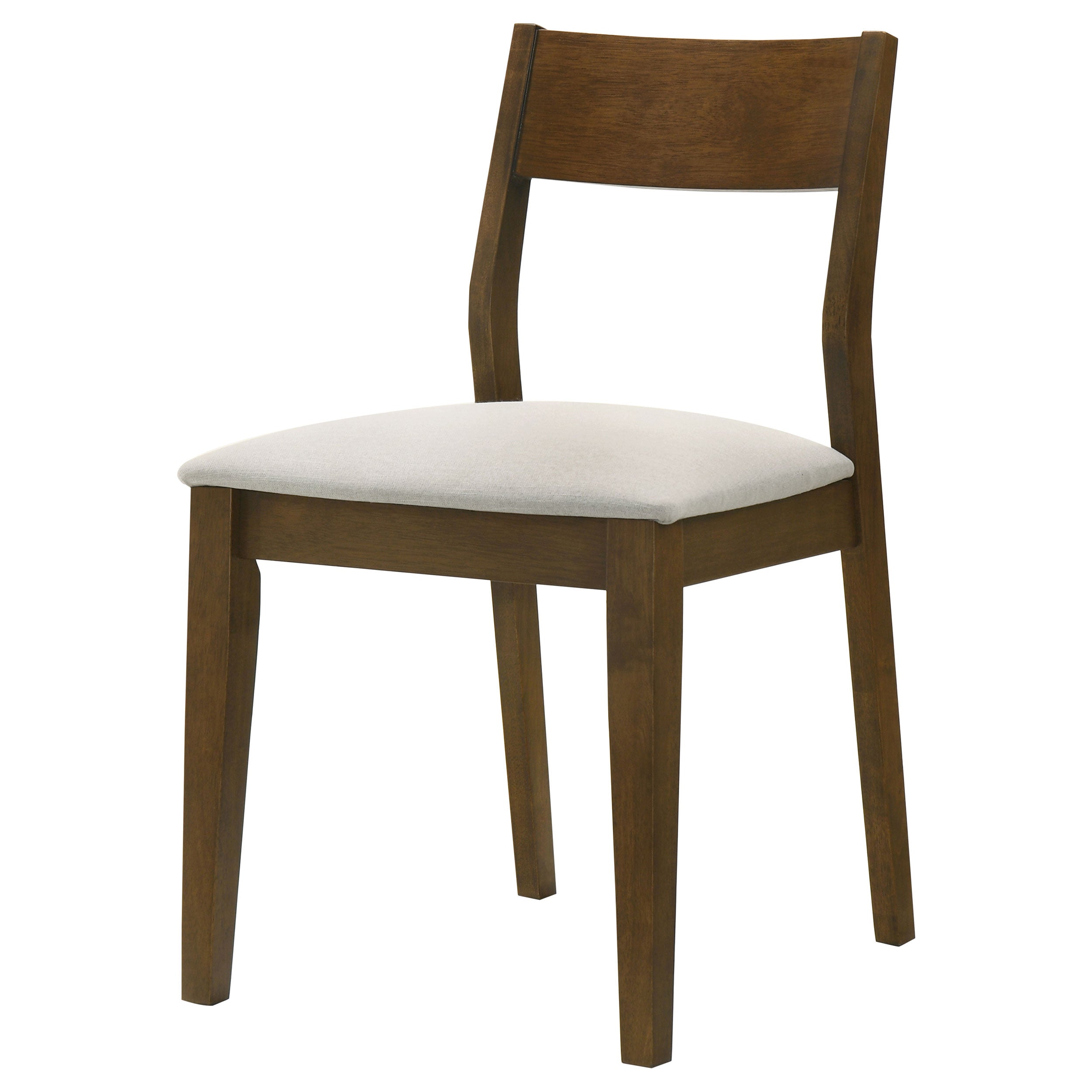 Almonte Dining Chair Upholstered Seat Dark Brown (Set of 2) — view 5