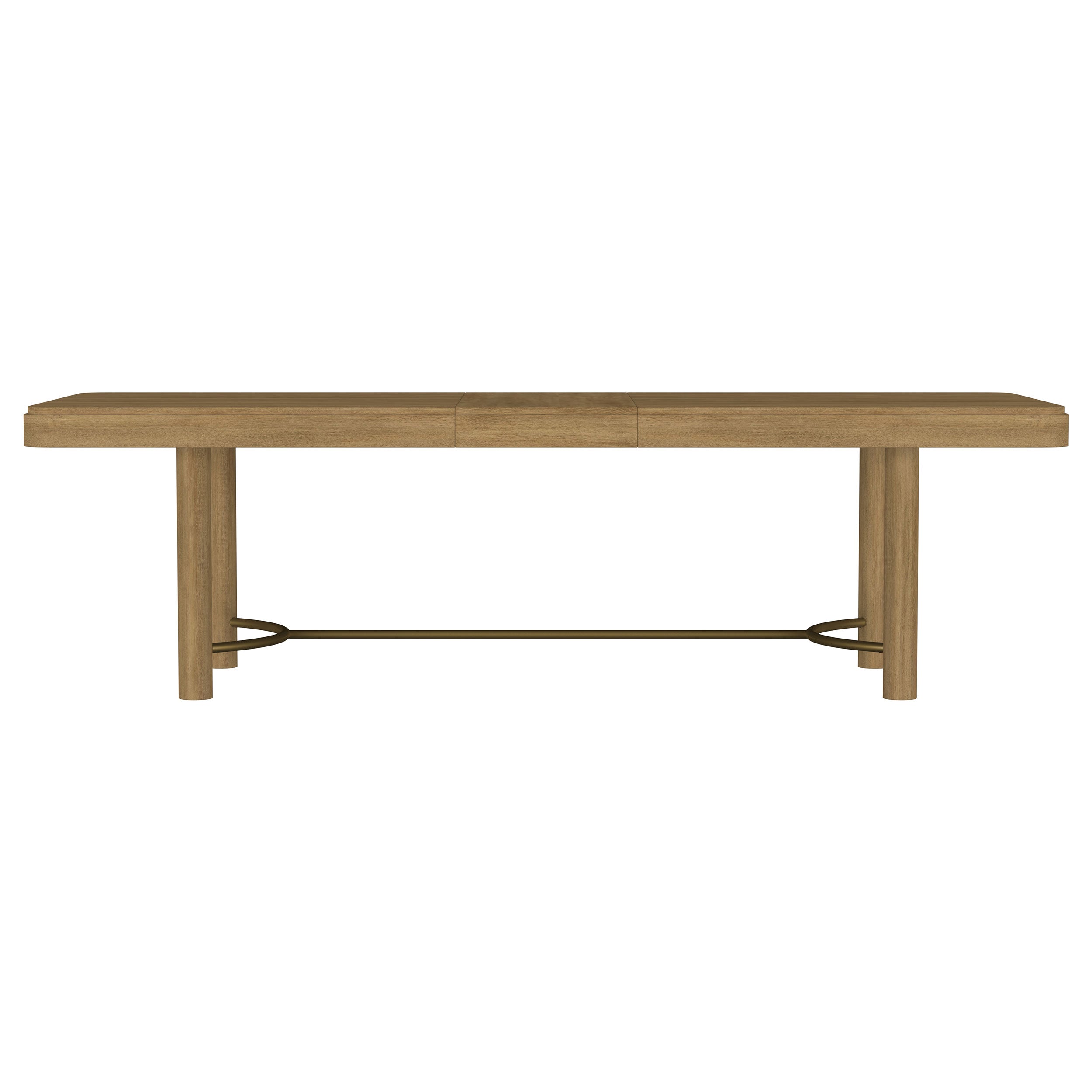 Arini 9-piece Extension Leaf Dining Table Set Sand Wash and Black — view 4