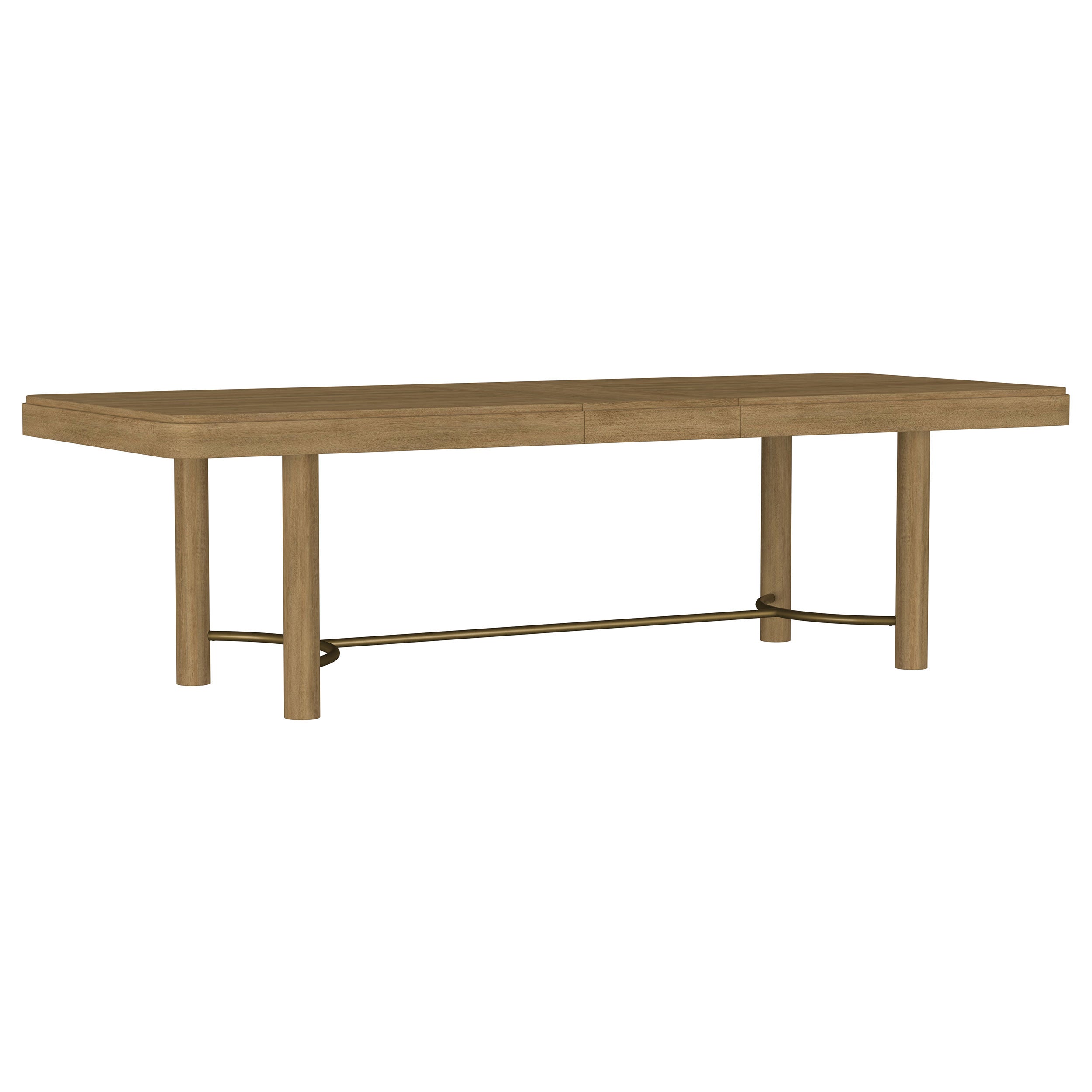 Arini 104-inch Extension Leaf Dining Table Sand Wash — view 3