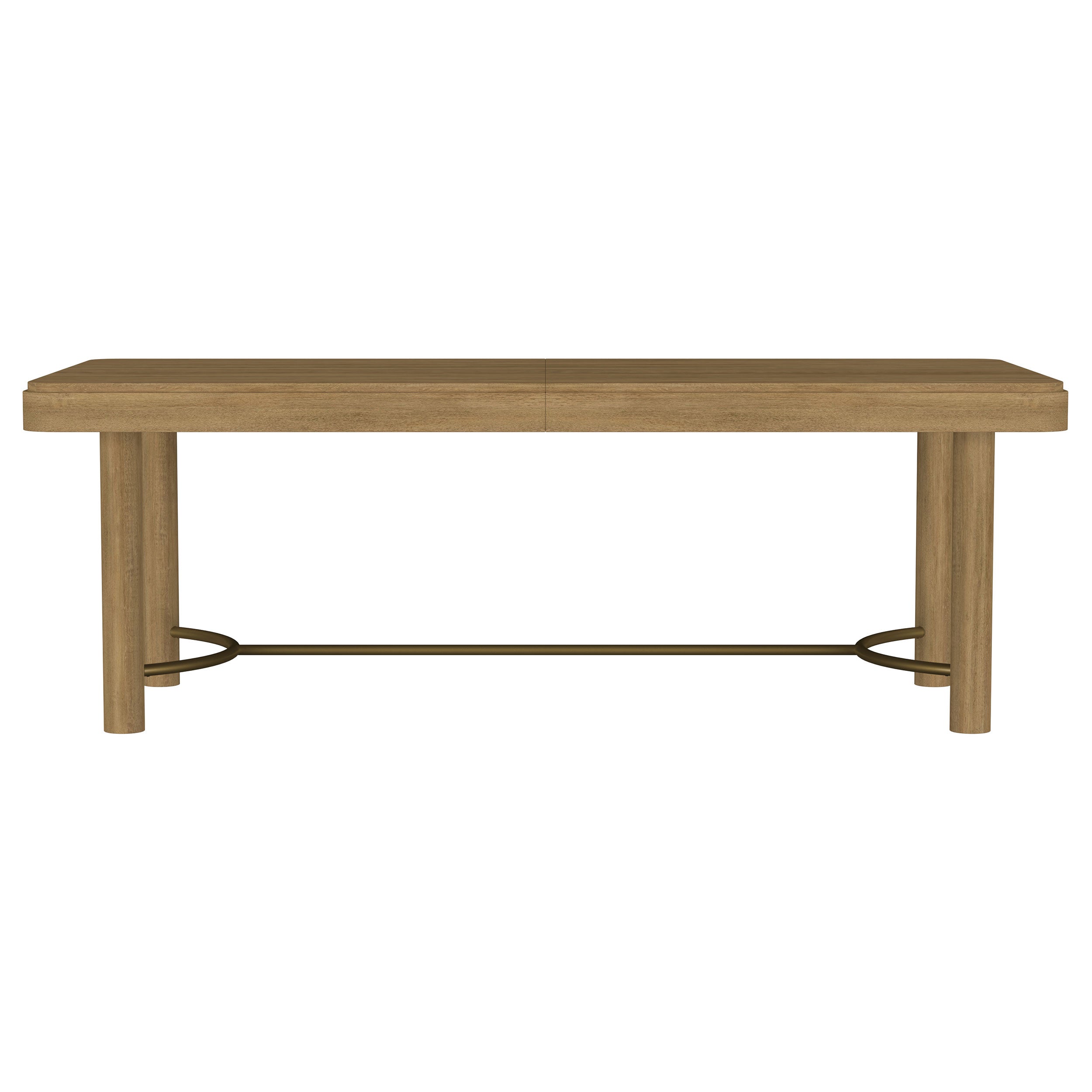 Arini 104-inch Extension Leaf Dining Table Sand Wash — view 4