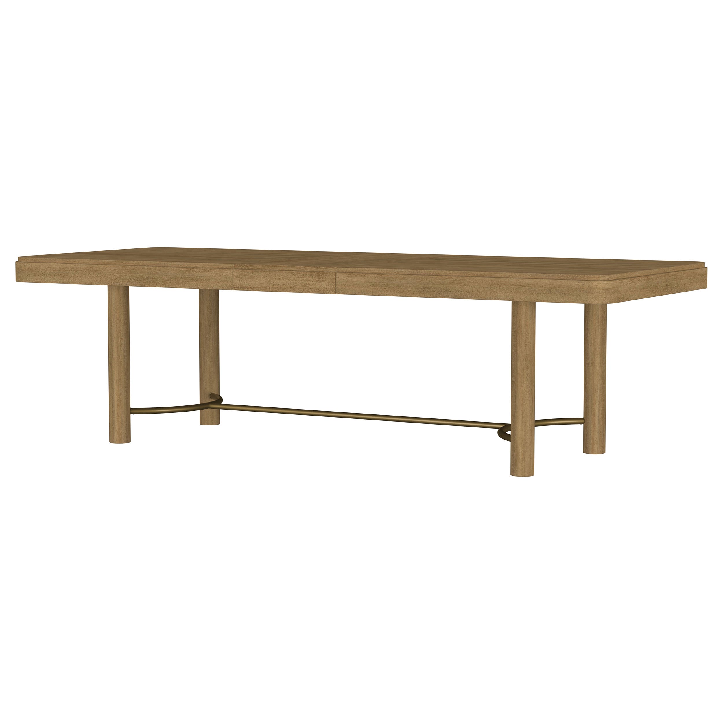 Arini 104-inch Extension Leaf Dining Table Sand Wash — view 7