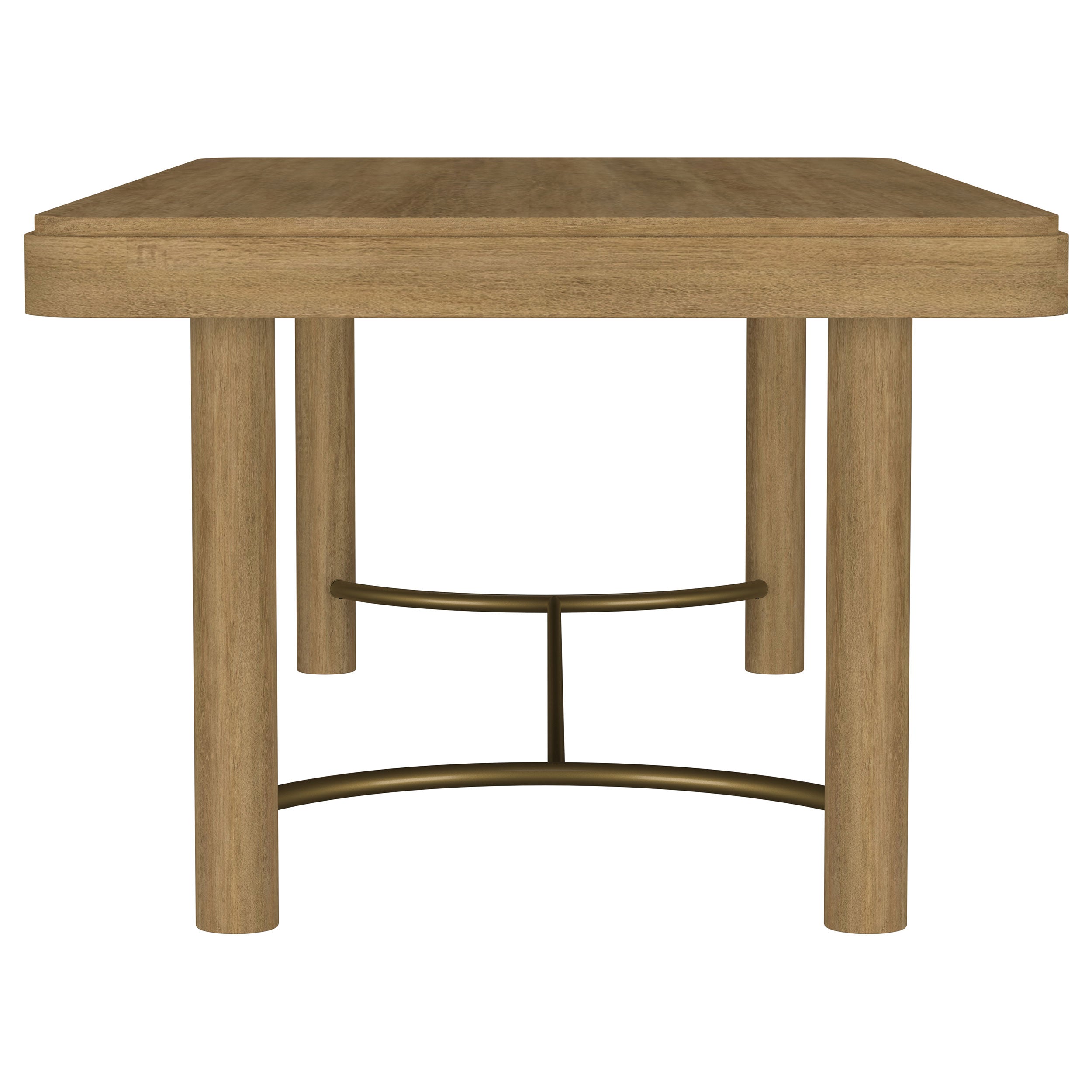 Arini 104-inch Extension Leaf Dining Table Sand Wash — view 8
