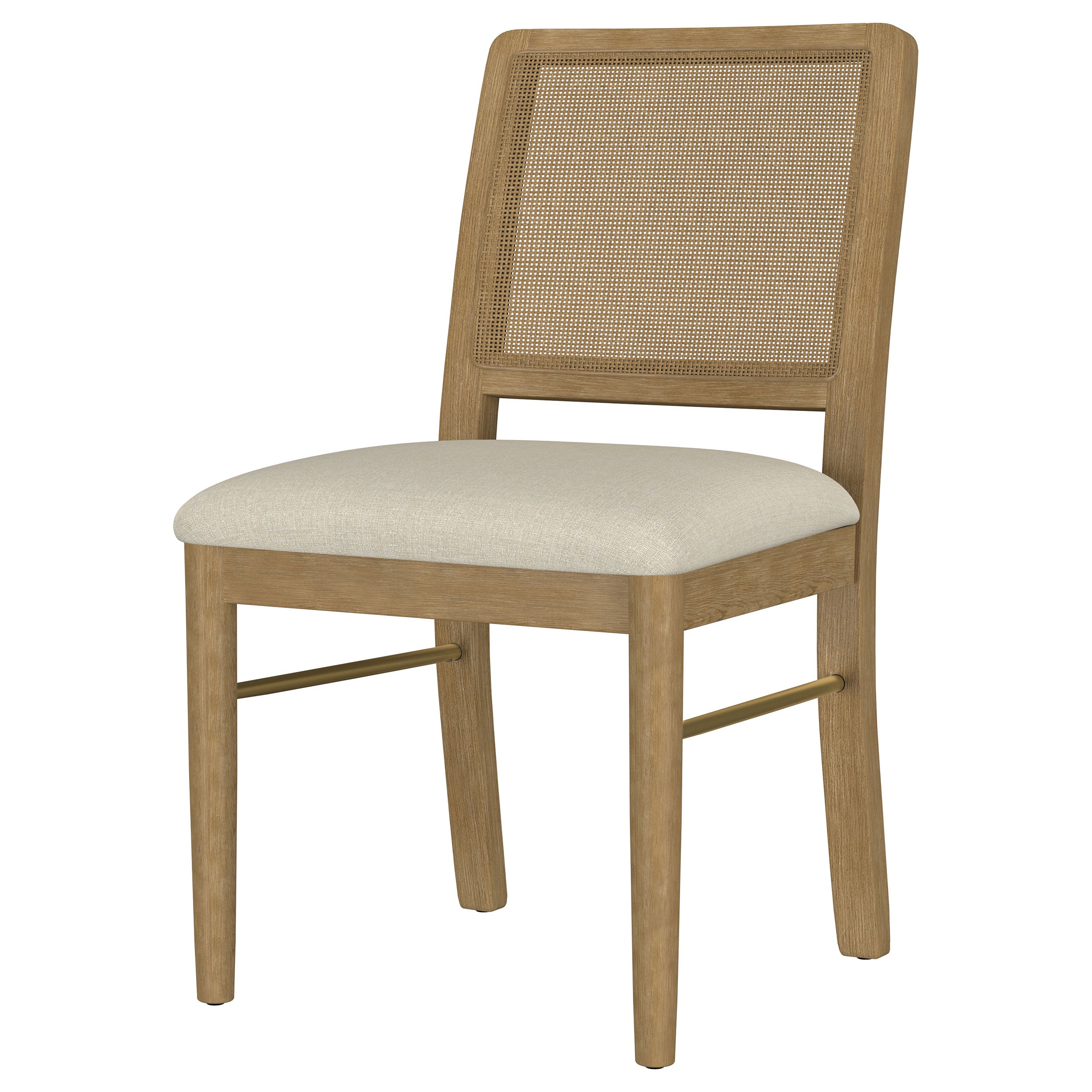 Arini Rattan Cane Dining Side Chair Sand Wash (Set of 2) — view 5