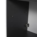 Contemporary Freestanding Bathroom Vanity With Resin Sink & Soft-Close Cabinet Doors