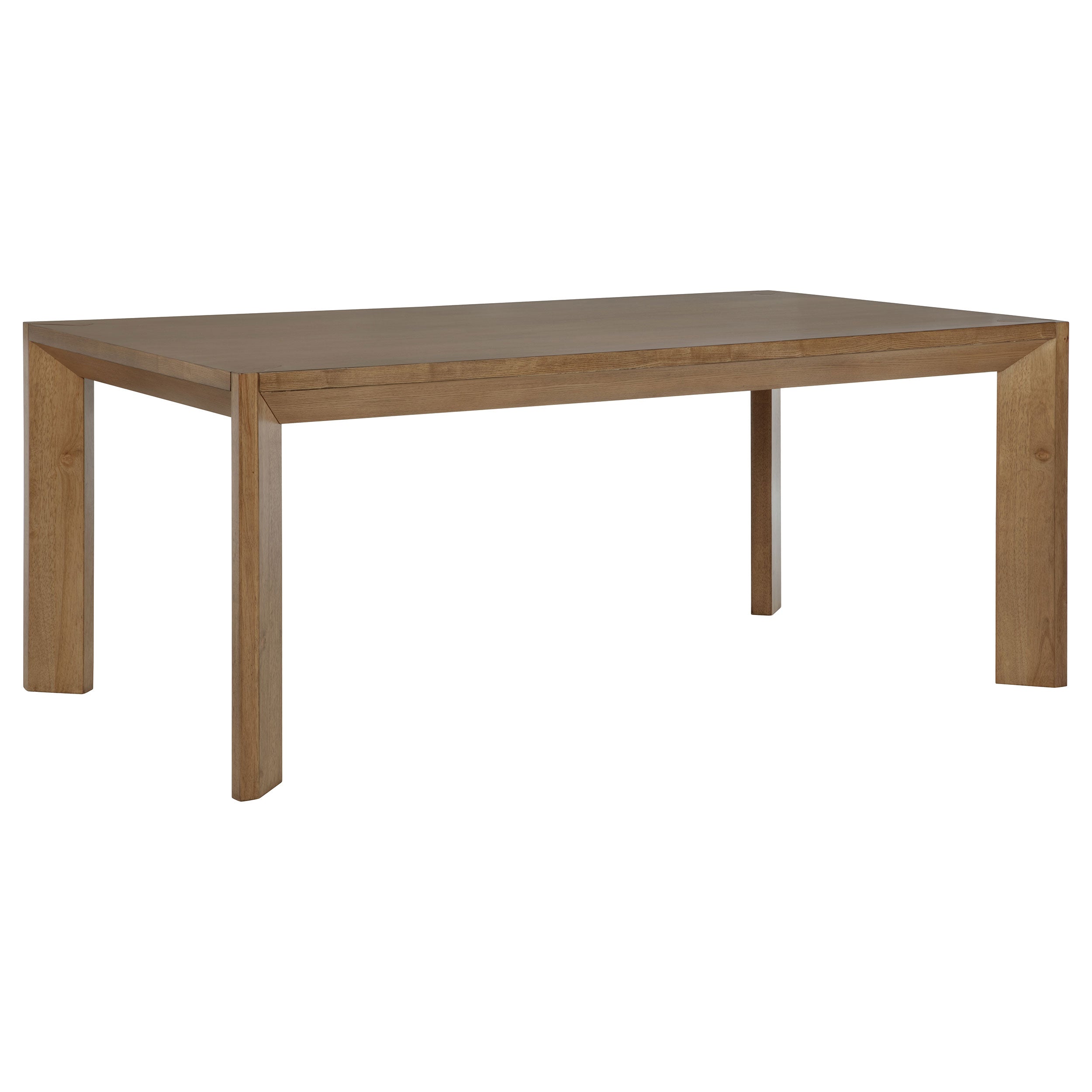 Bruner 5-piece 72-inch Rectangular Dining Set Natural Brown — view 3