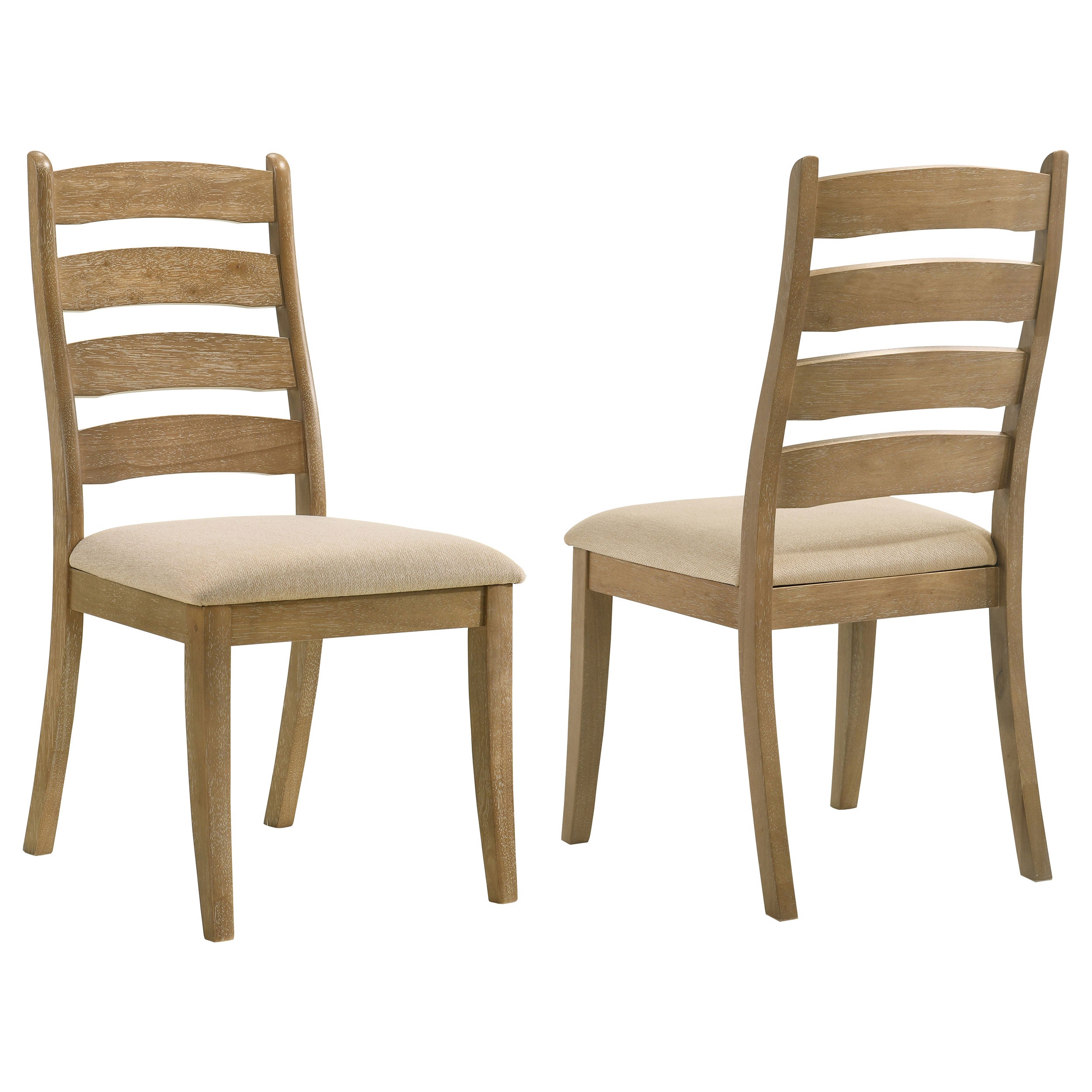 Danvers Wood Dining Side Chair Brown Oak (Set of 2) — view 1