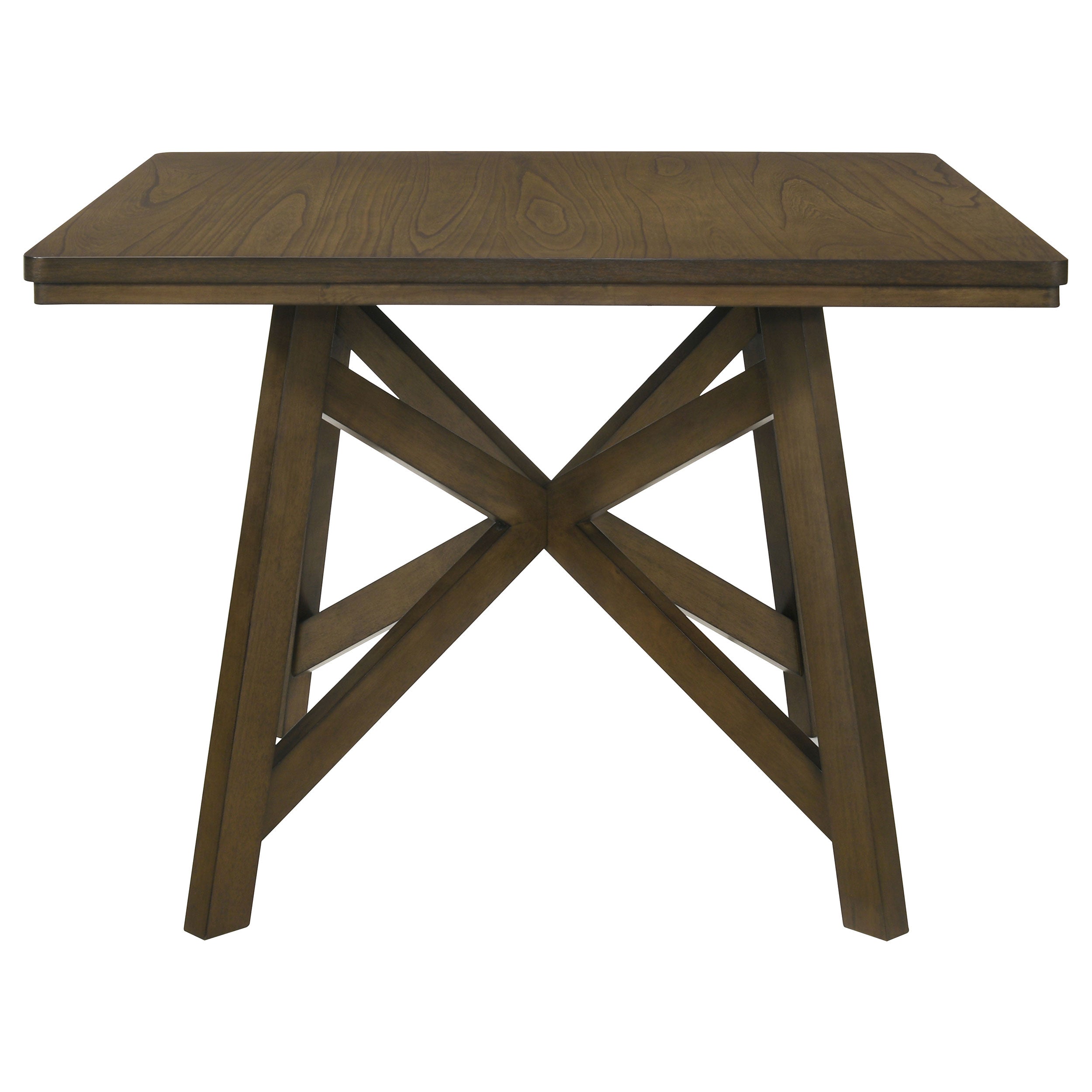 Canfield 47-inch Square Counter Height Dining Table Brown — view 4