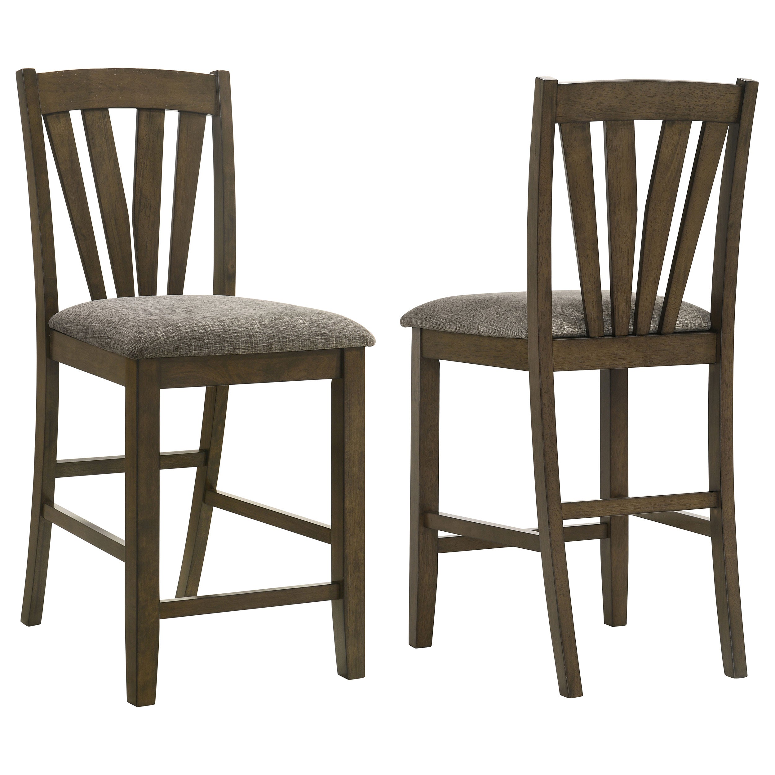 Canfield Counter Height Dining Side Chair Brown (Set of 2) — view 1