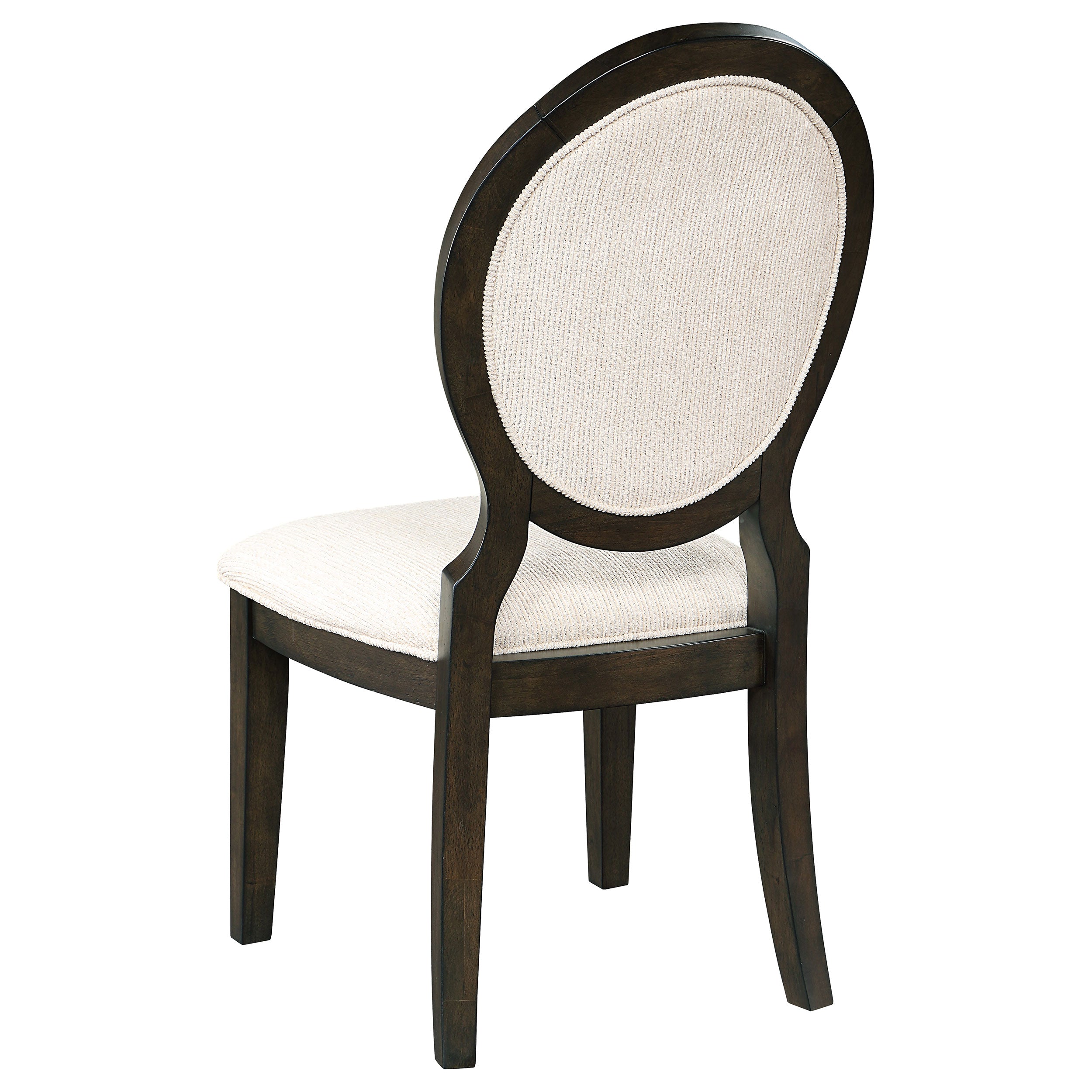 Twyla 5-piece Round Wood Dining Room Table Set Dark Cocoa — view 8