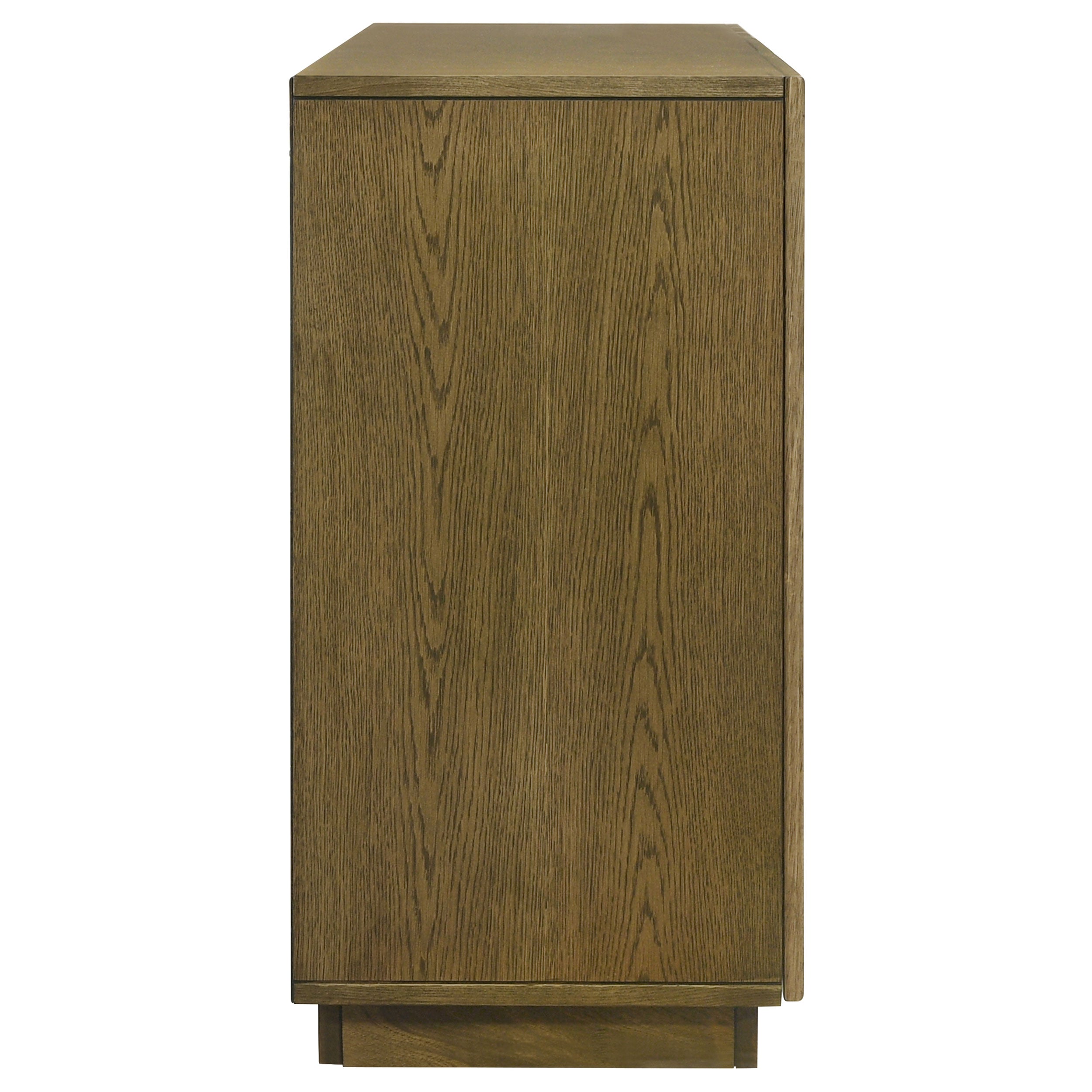 Castlewood 71-inch Dining Sideboard Buffet Server Brown Oak — view 10