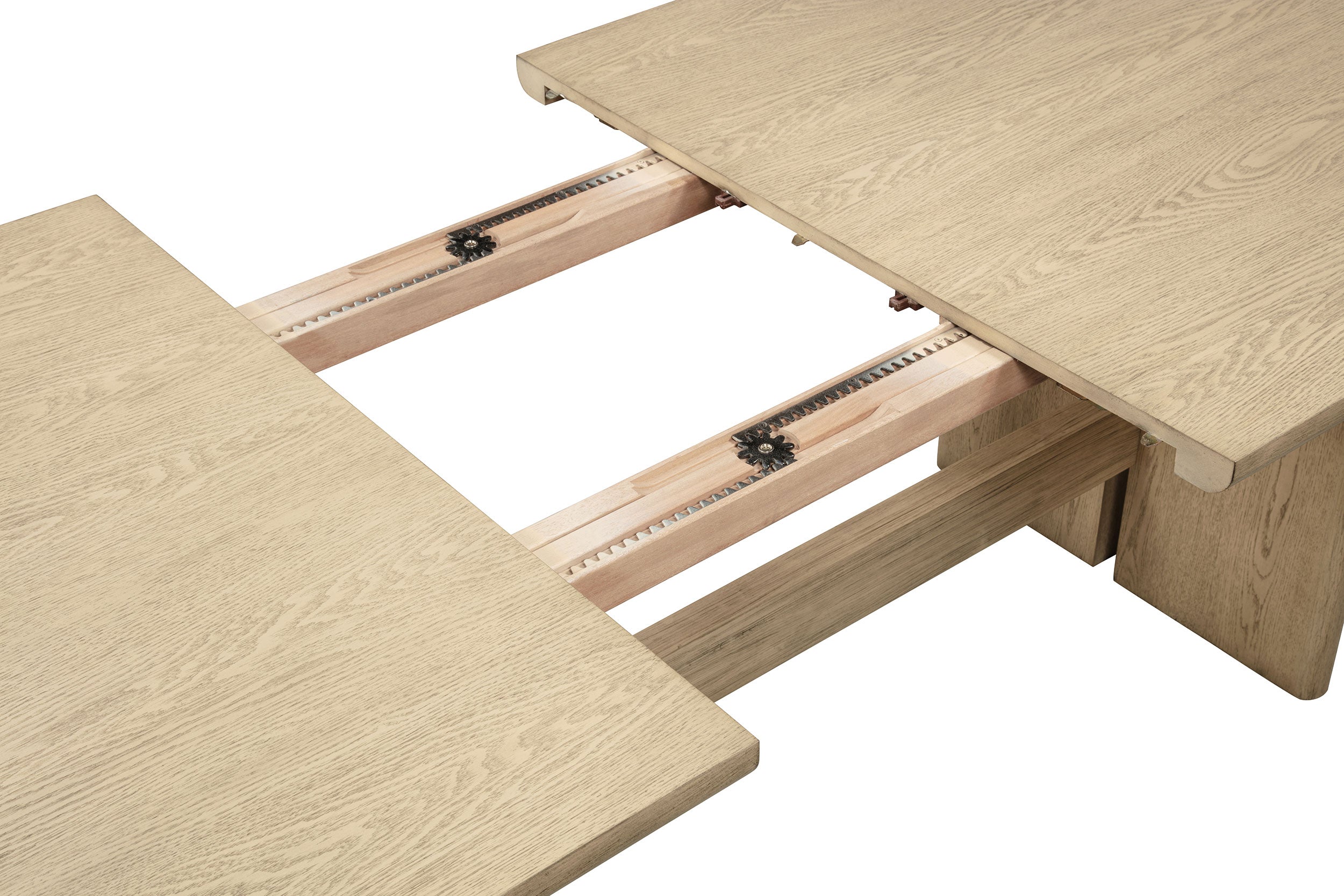Kailani 9-piece Rectangular Wood Dining Table Set Beige Oak — view 7