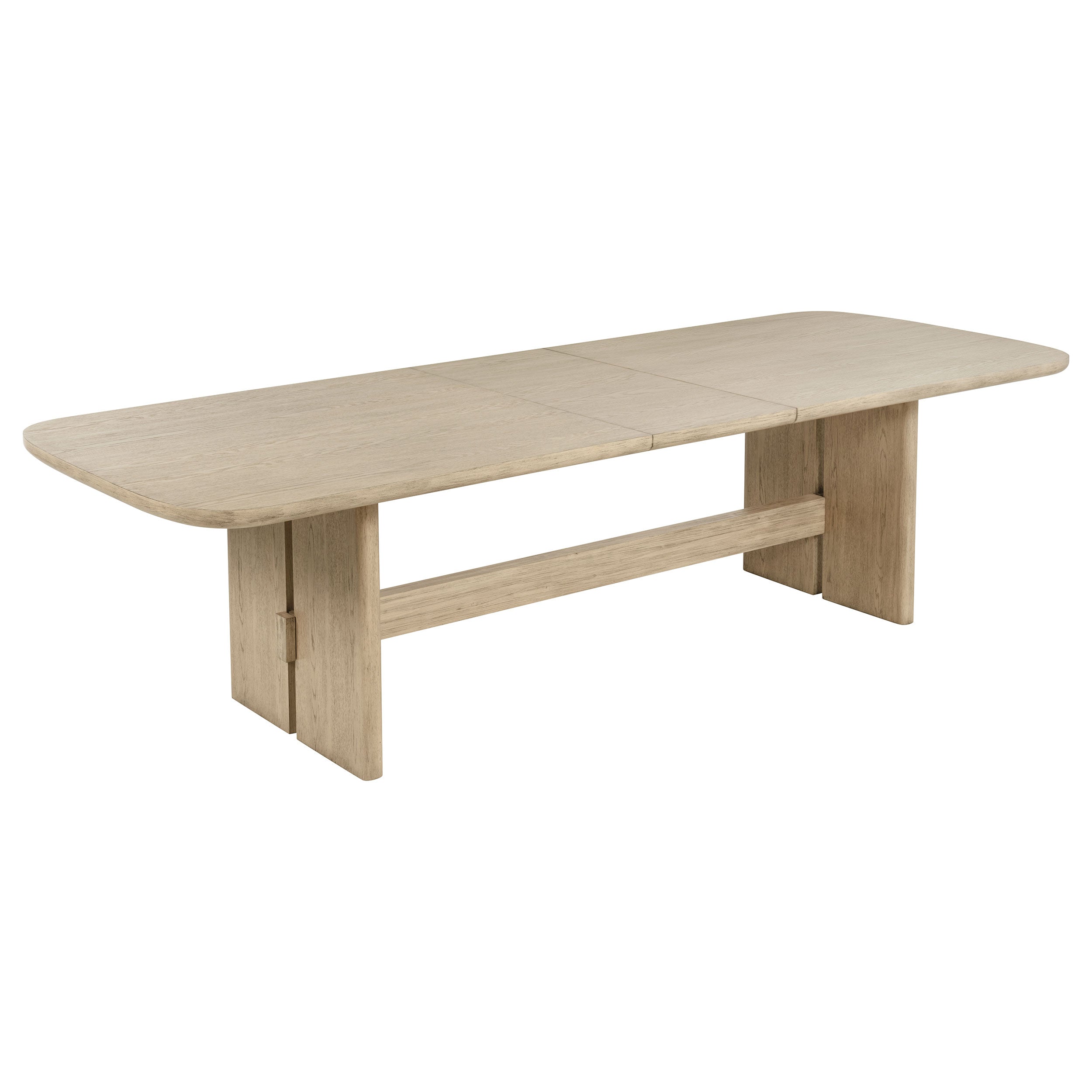 Kailani 110-inch Rectangular Wood Dining Table Beige Oak — view 4