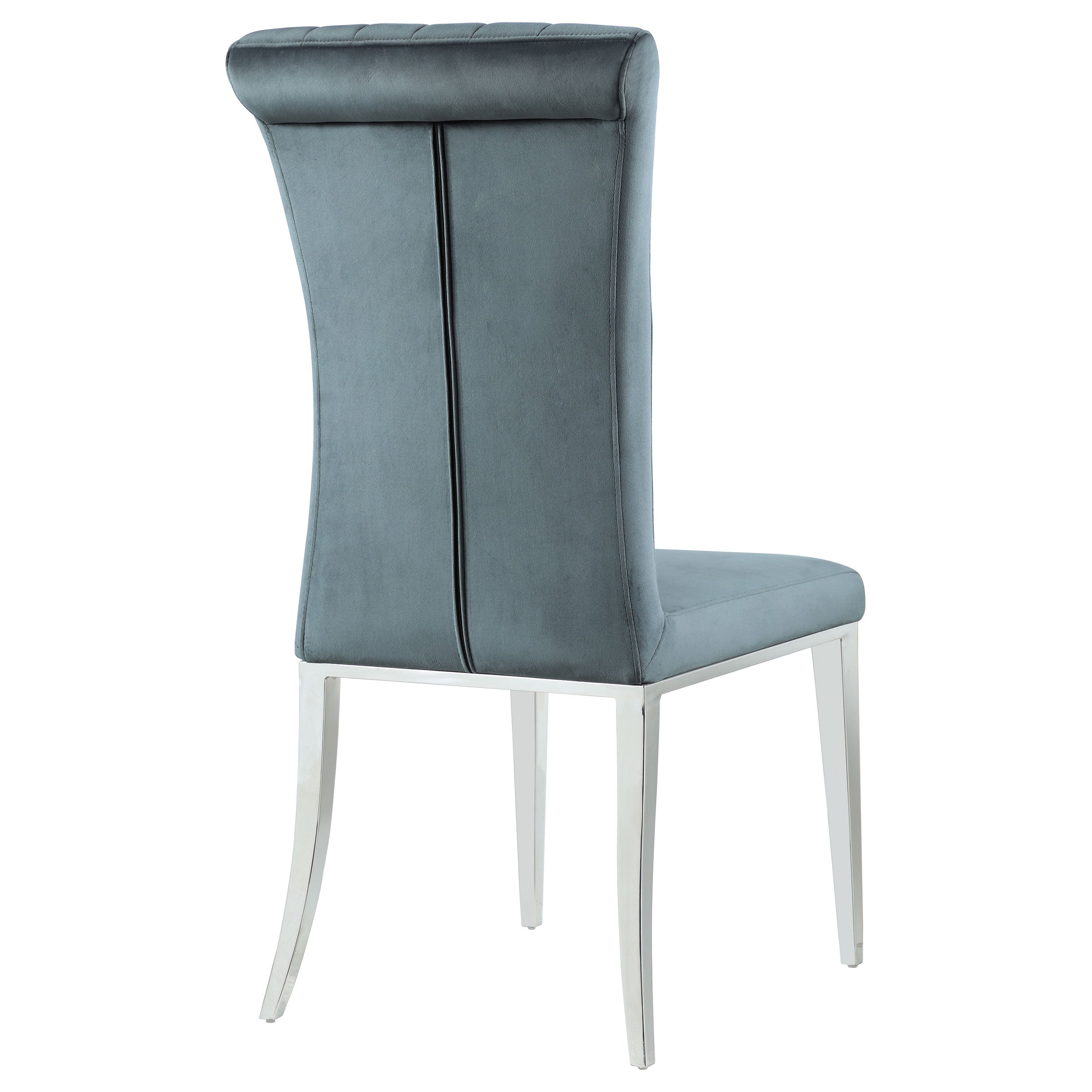 Beaufort Upholstered Dining Side Chair Steel Grey (Set of 2) — view 9